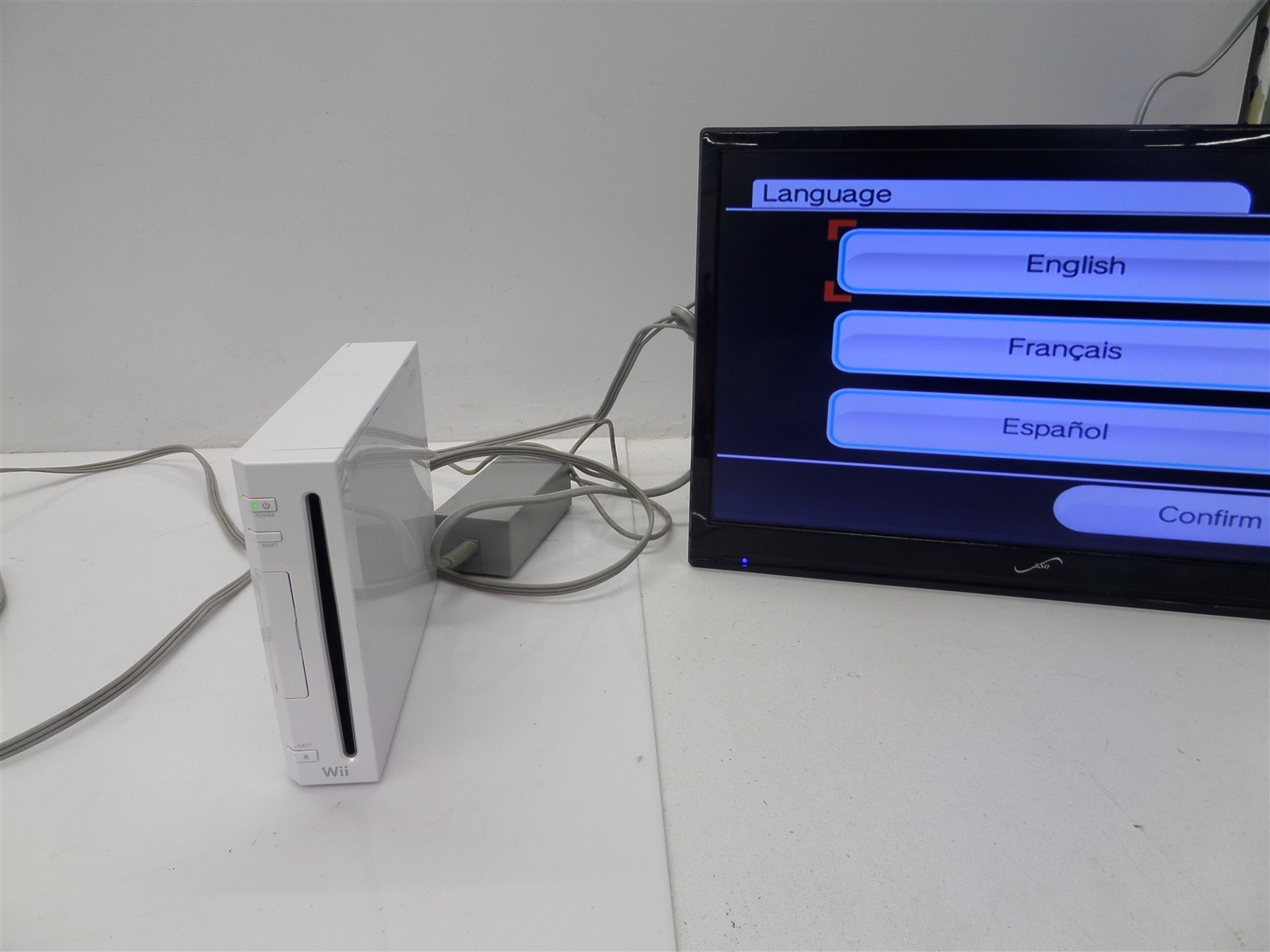 Nintendo Wii Console RVL-001 w/ Video Cable – No Remote
