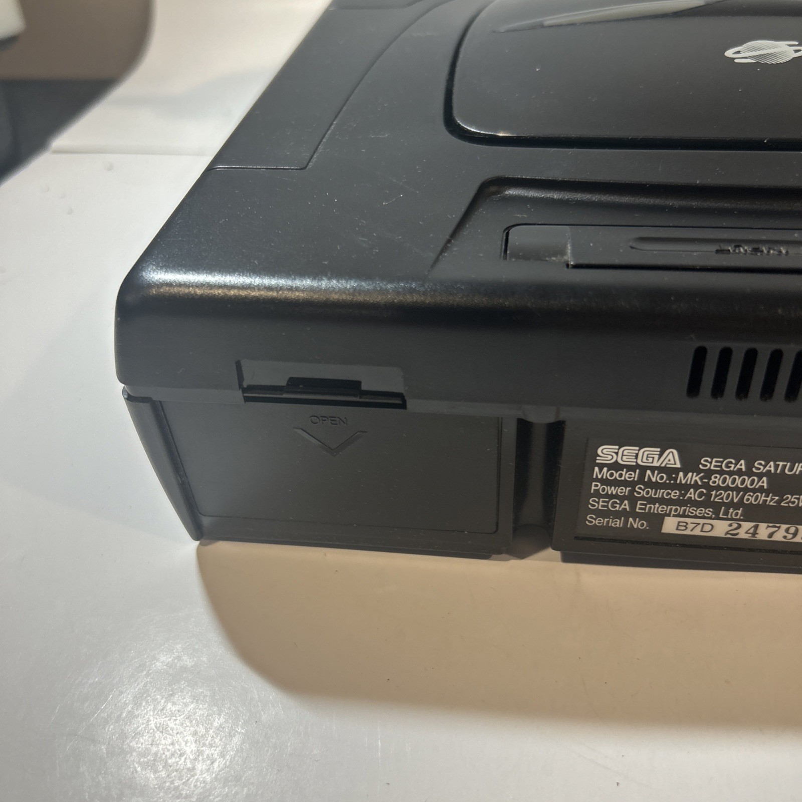 SEGA Saturn Console w/Box Tested Working System W/ Controller! See Pics