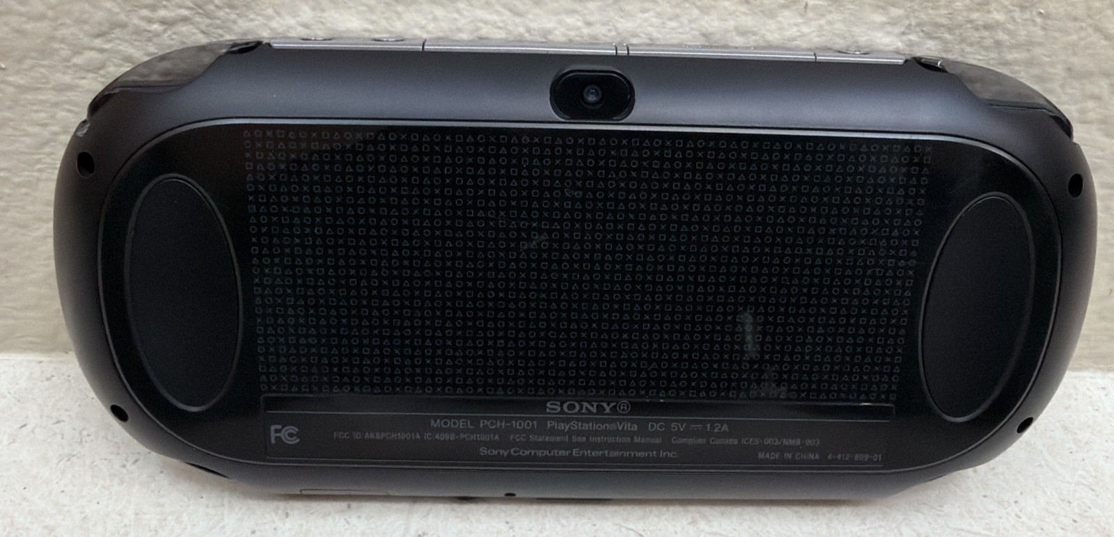 Sony PlayStation Vita Black PCH-1001 OLED With Original Charger and Case