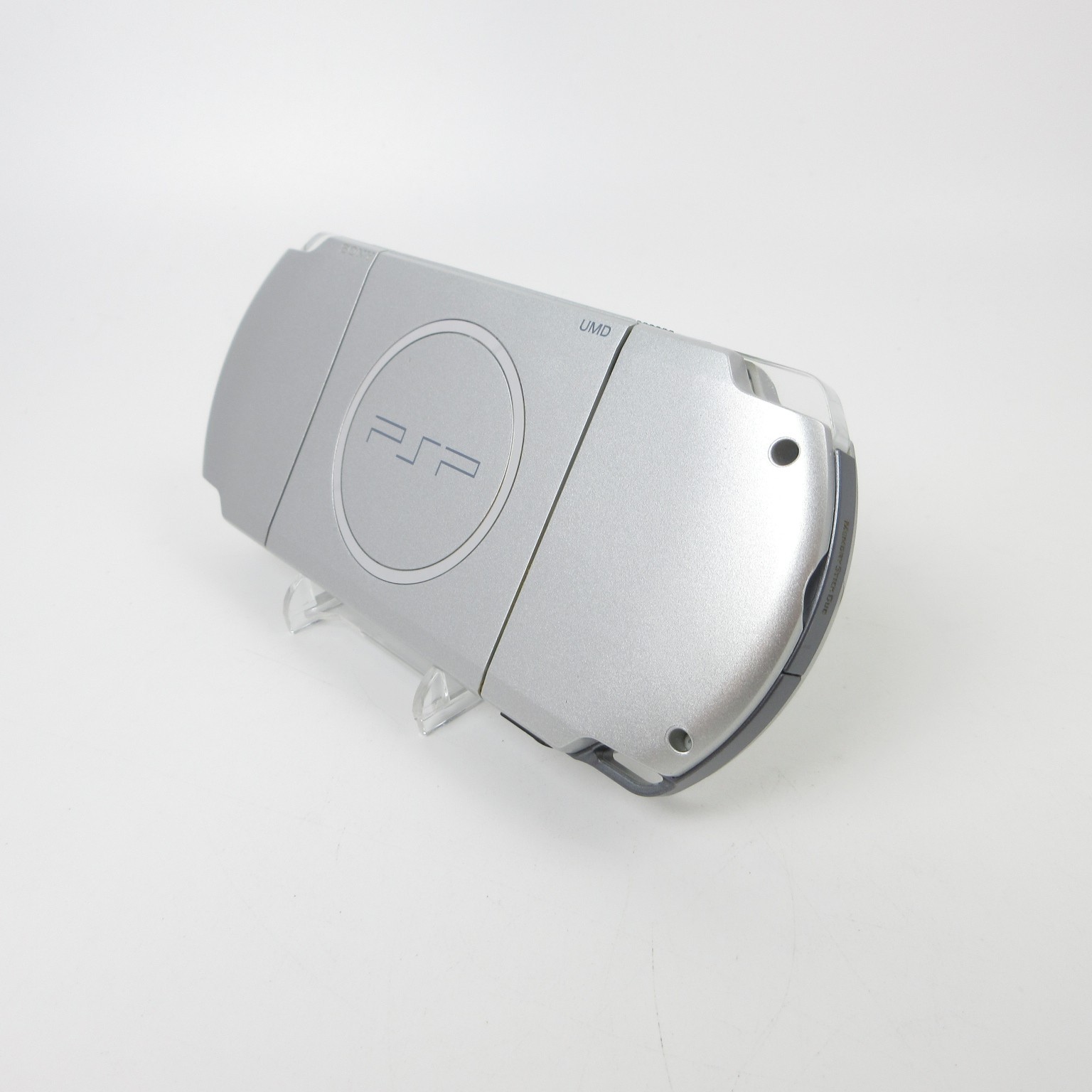 【Excellent】Sony PSP-3000 Mystic Silver Console No Battery Japan Ver. #TOY0516/04