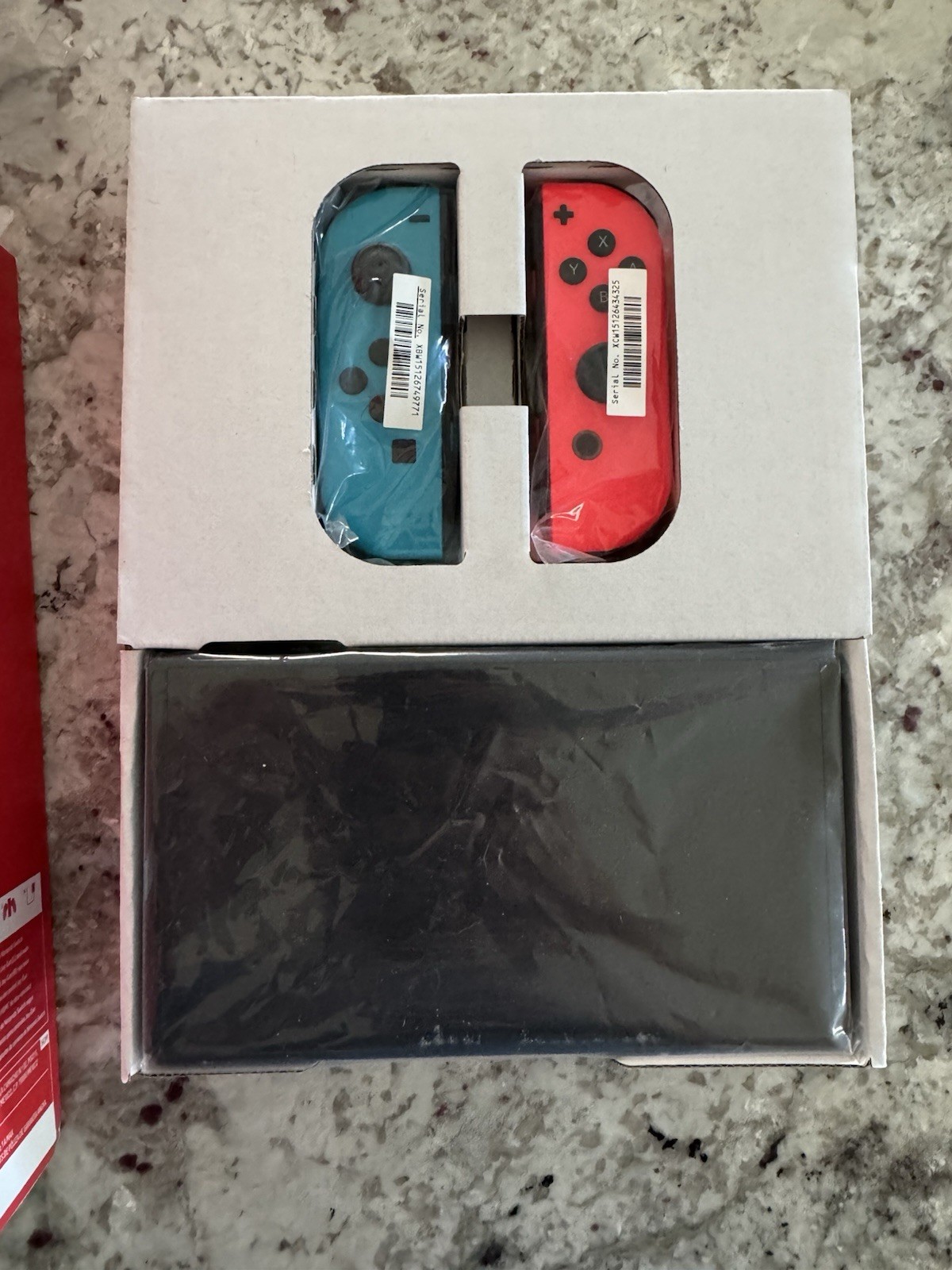 Nintendo Switch OLED Model HEG-001 Handheld Console – 64GB – Black/Neon Red/Neon