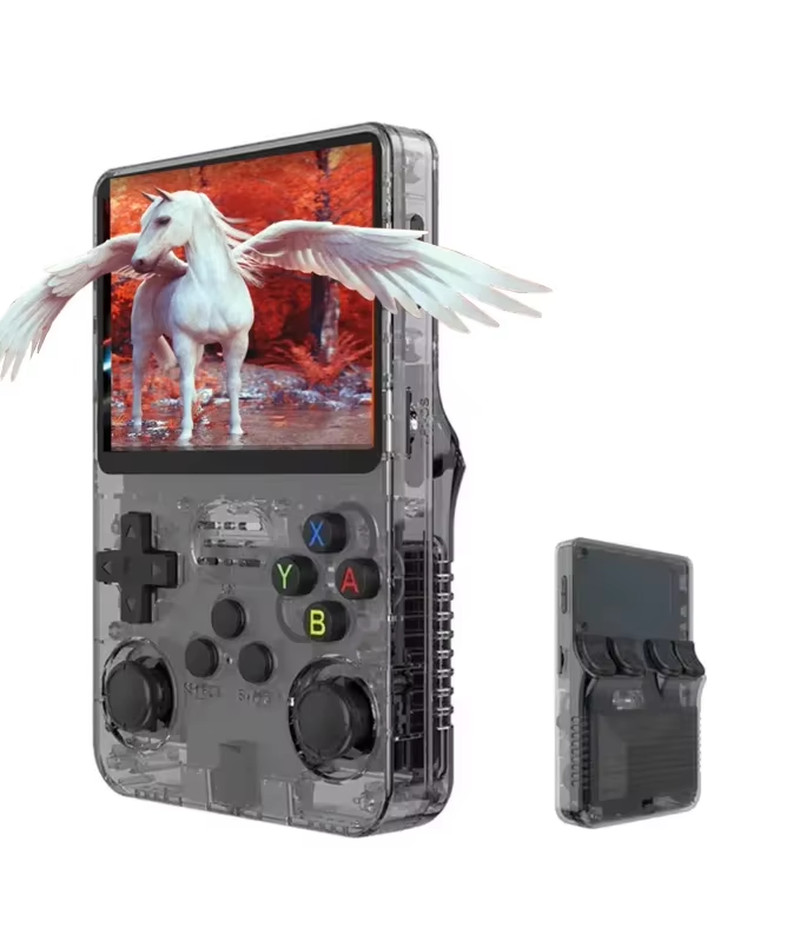 Portable R36S Retro Handheld Video Game Console 3.5 Inch IPS HD Color Screen Po
