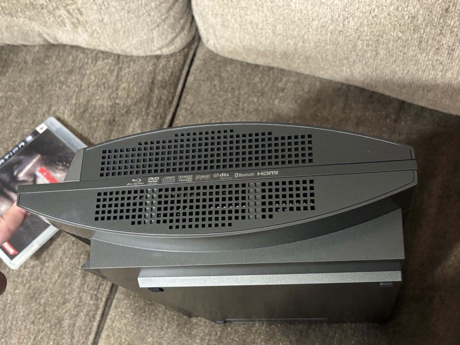 RARE Metal Gear Solid 4 PS3 Console Gunmetal Gray Konami Exclusive Limited Boxed