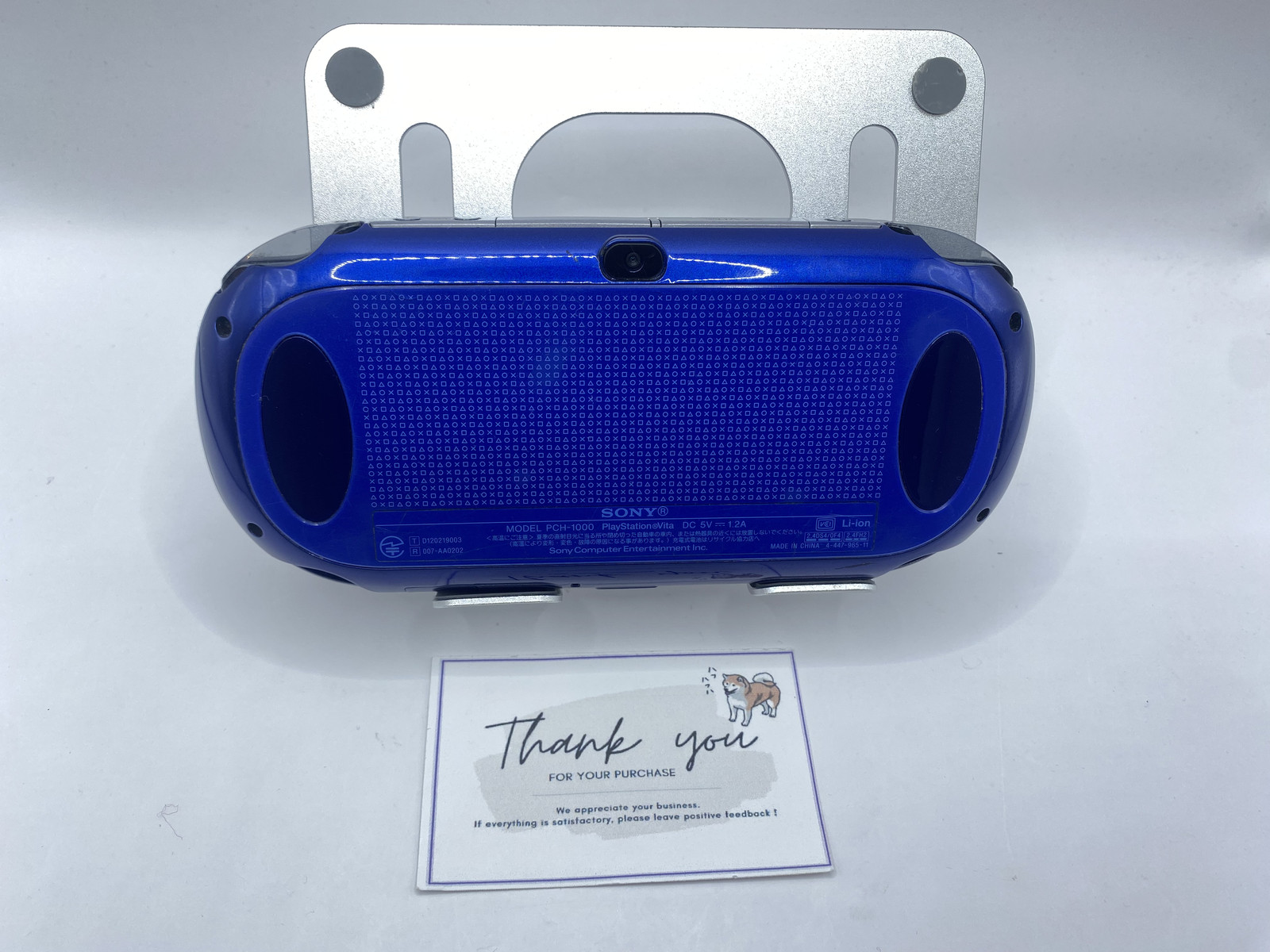 Scratches PS Vita Sapphire Blue PCH 1000 ZA04 Console only