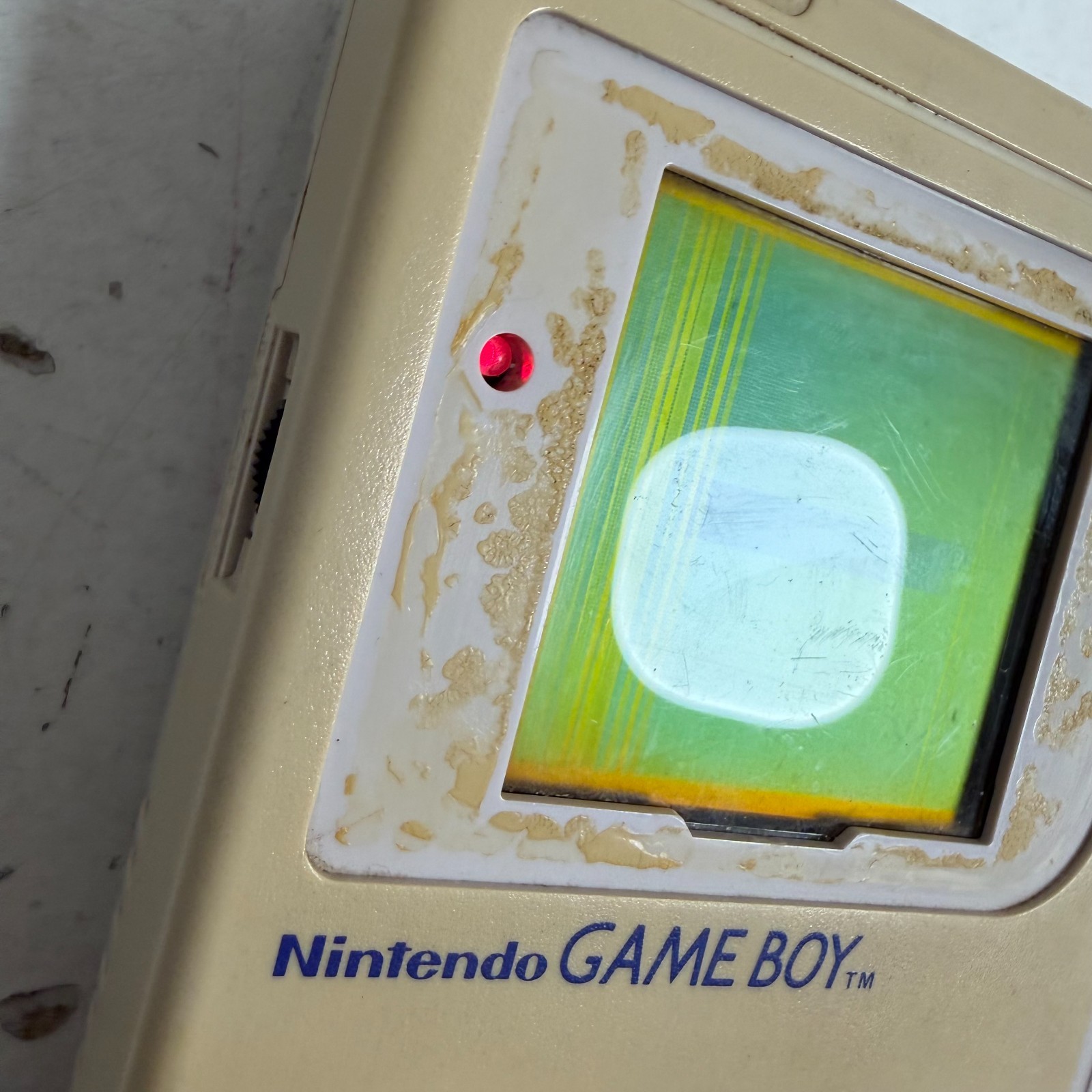 Nintendo Game Boy DMG-01 Beige Classic Wireless Portable Game Console – READ