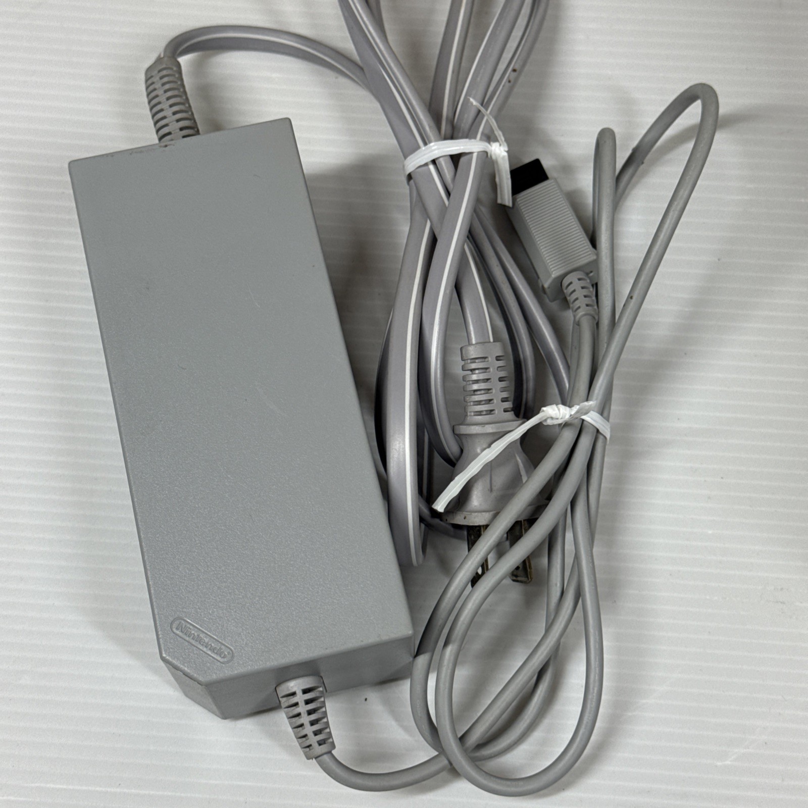 Nintendo Wii RVL-001 White Console & Power Brick ONLY Tested/Working!!!