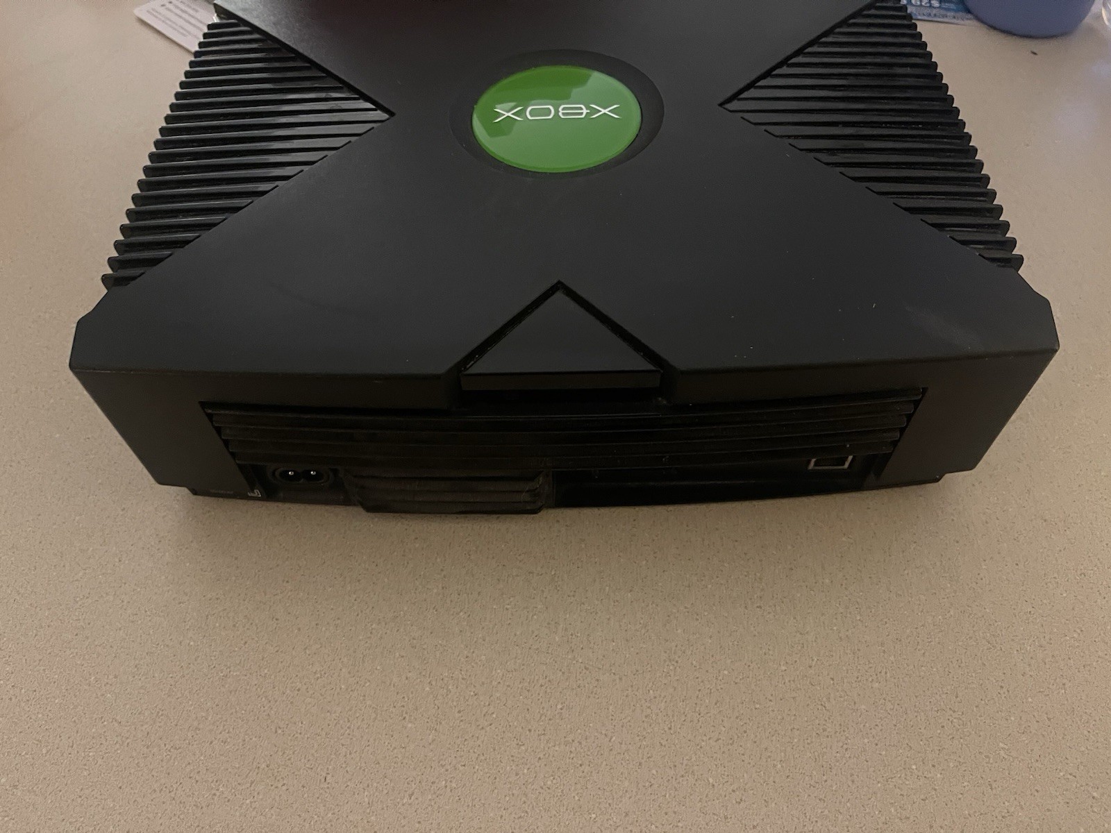 Microsoft Xbox Original Console Black w/ Power Cord, 3 Controllers,