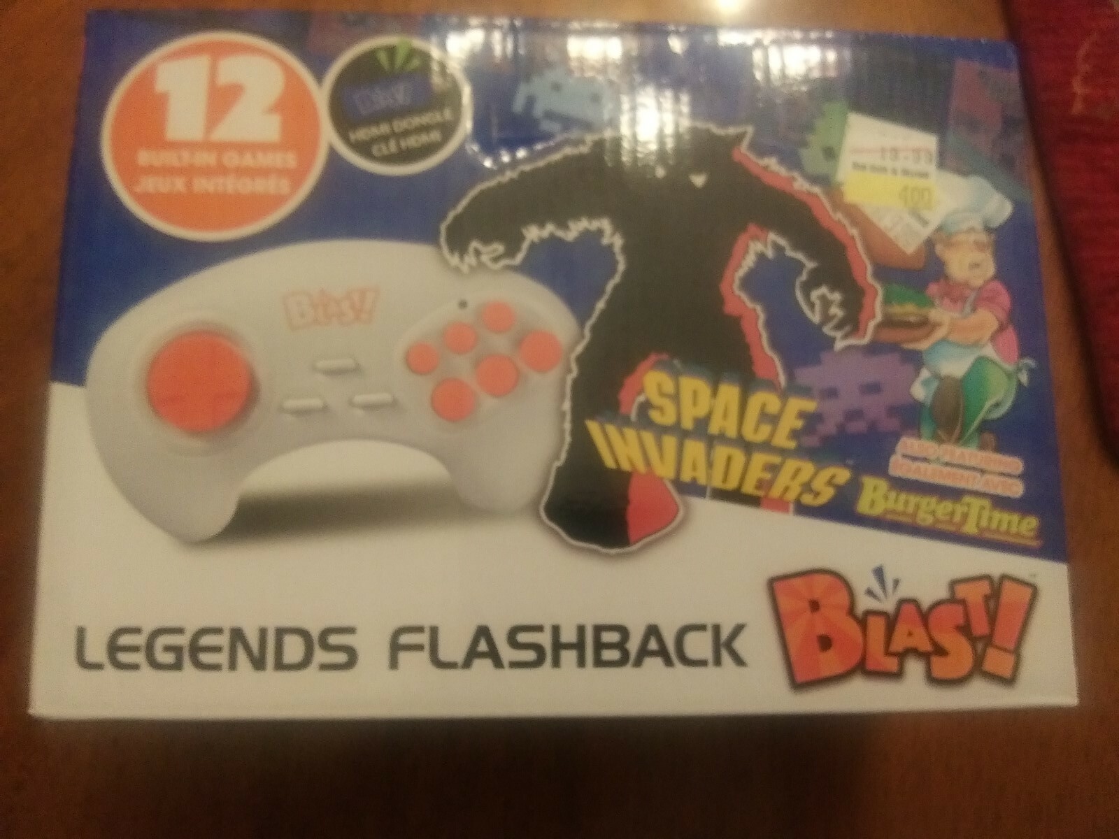 BRAND NEW LEGENDS FLASHBACK BLAST SPACE INVADERS  HDMI DONGLE  12 BUILT-IN GAMES