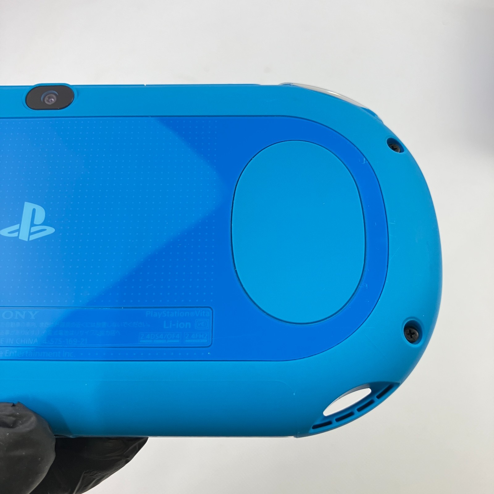 Excellent+ PS Vita PCH-2000 Aqua Blue Console Only PlayStation Region Free 3
