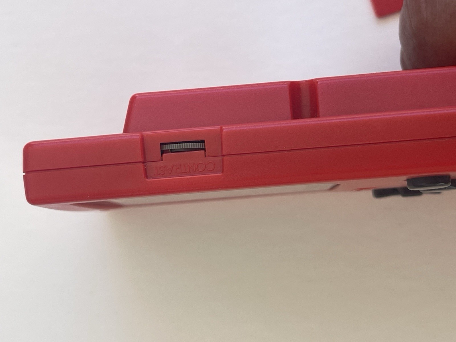 Nintendo Game Boy Pocket Red Handheld System Headphone Jack MGB-001