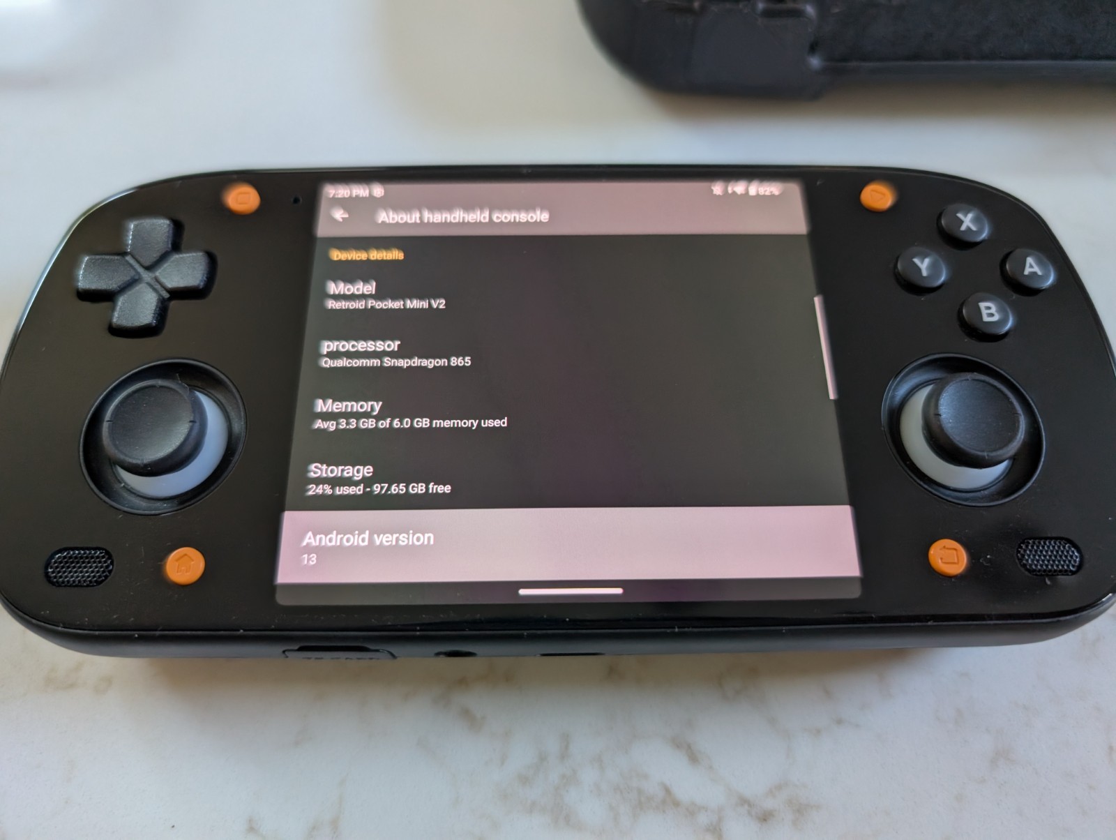 Retroid Pocket Mini v2 handheld, Broken R1 Button, All Other Components Working