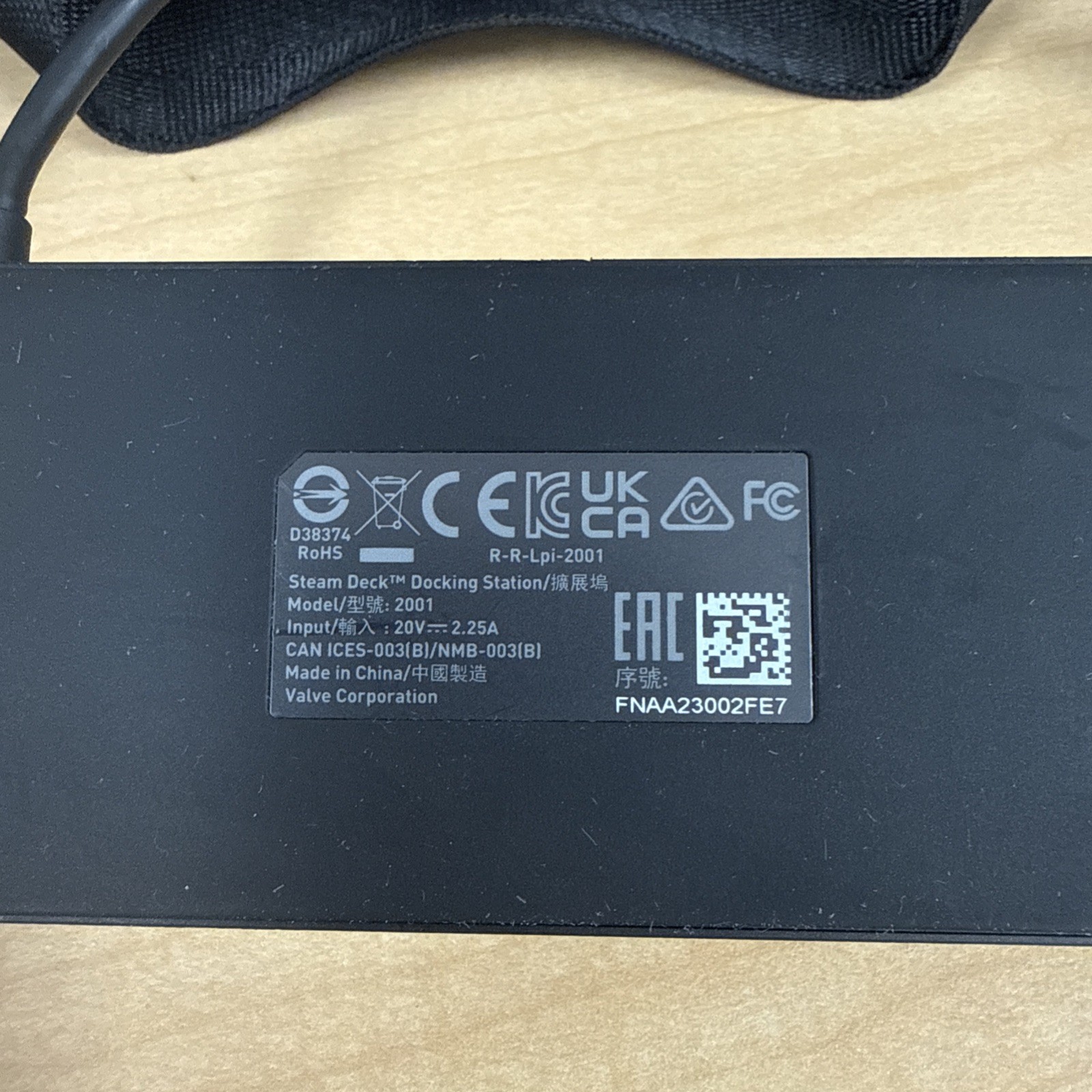Used Valve Steam Deck 512GB – Black Model 1010, Official Adapter + 4 SD Cards!!!
