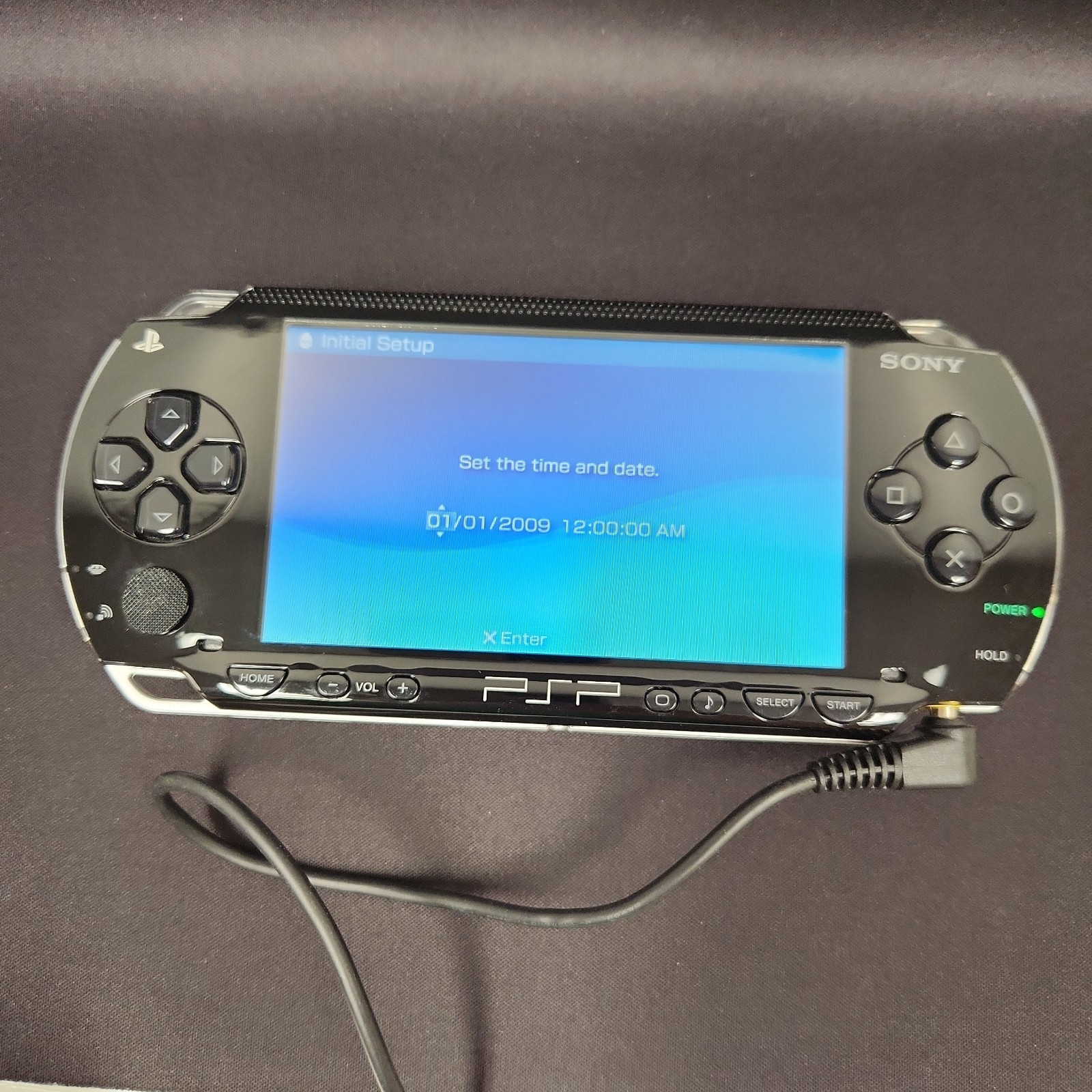 Sony Psp Console Psp-1001 Playstation Portable TESTED