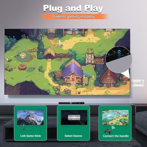 Retro Gaming Console with 20,000+ Classic Games, 23 Emulators, Dual Wireless Con