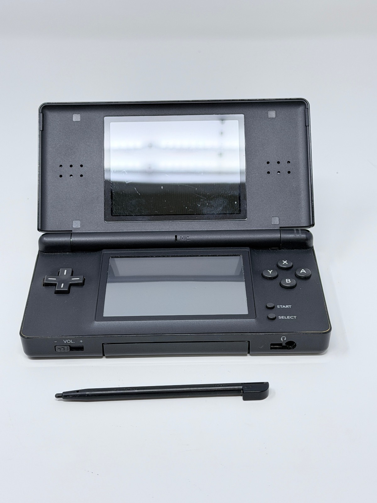 Nintendo DS Lite Handheld System- Onyx Black Gloss in Box USG-001 TESTED & WORKS