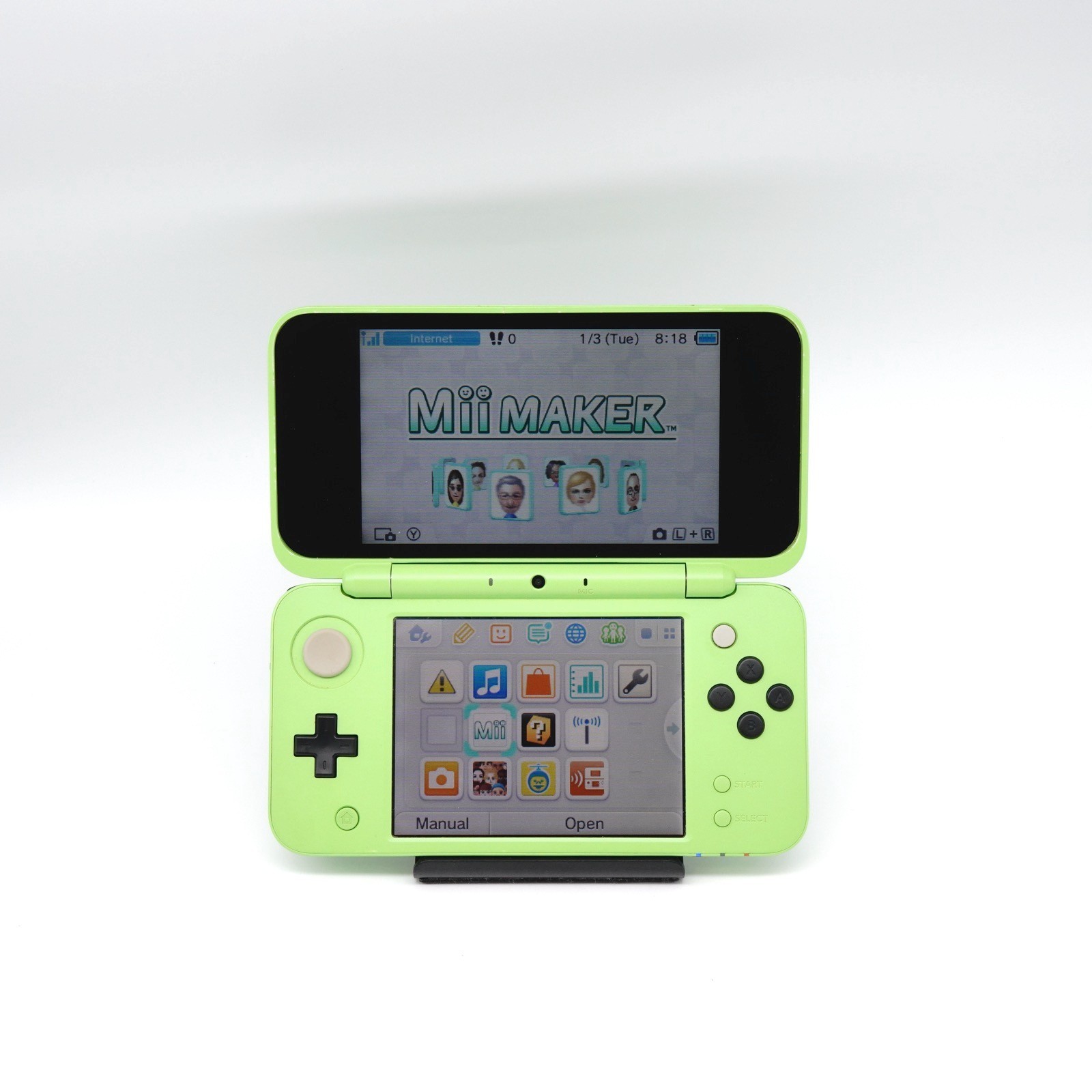 Nintendo «New» 2DS XL LL Console Minecraft Creeper Edition + extras (USA Seller)