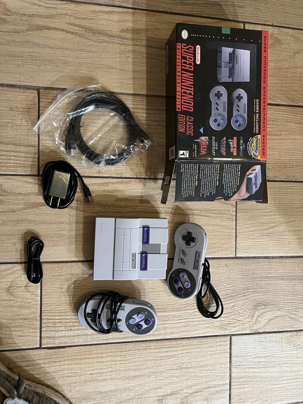 Nintendo Classic Mini SNES 512MB Game Console – Gray
