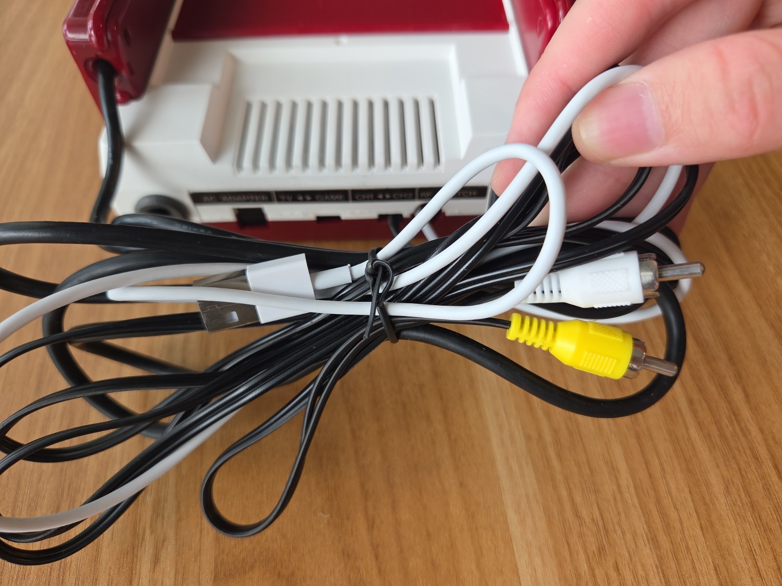 Nintendo Famicom Console AV Composite MOD And USB Power HVC-001 US Seller