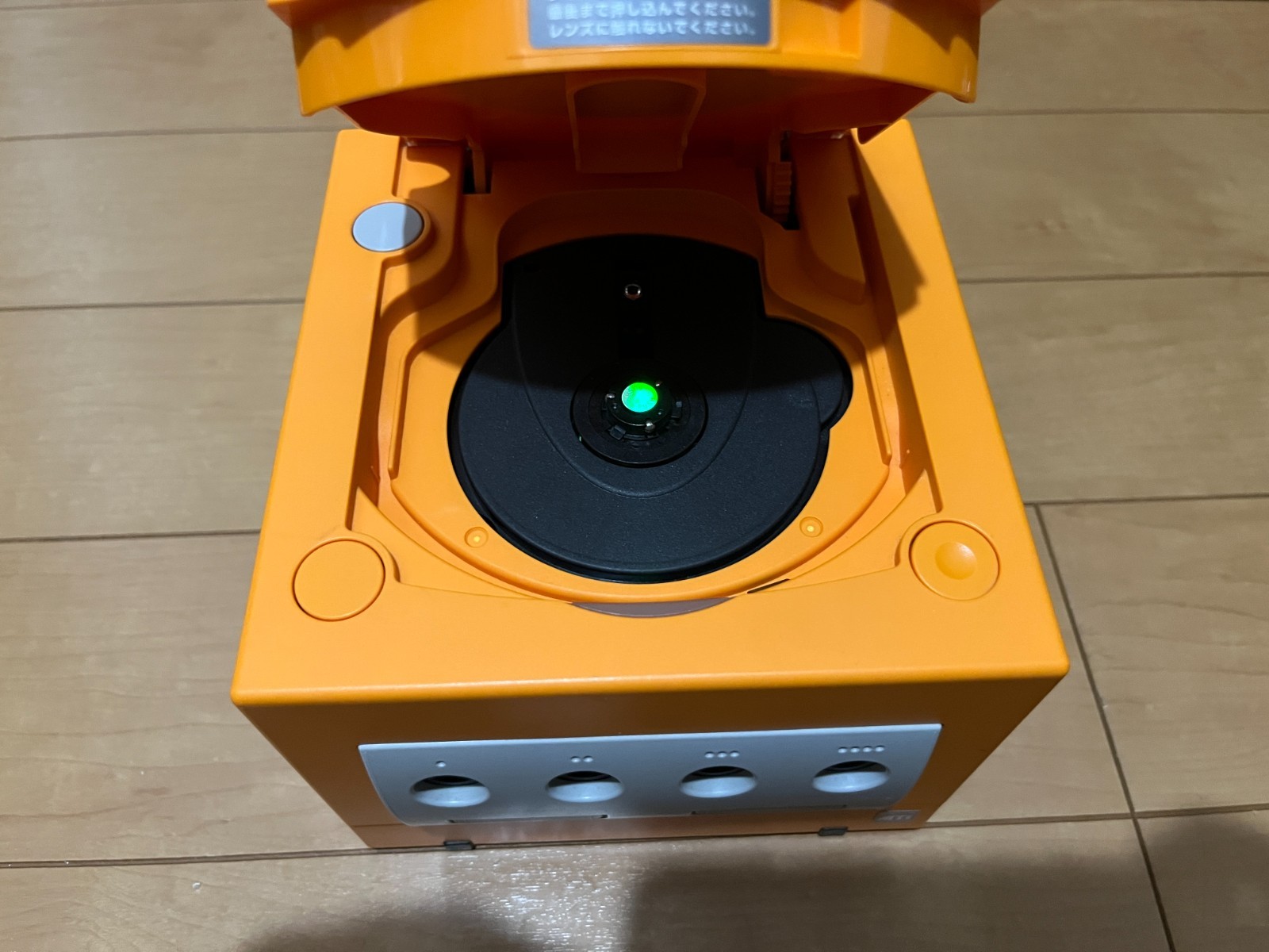Nintendo GameCube Console & Controller Orange Color with Games Japan 0530