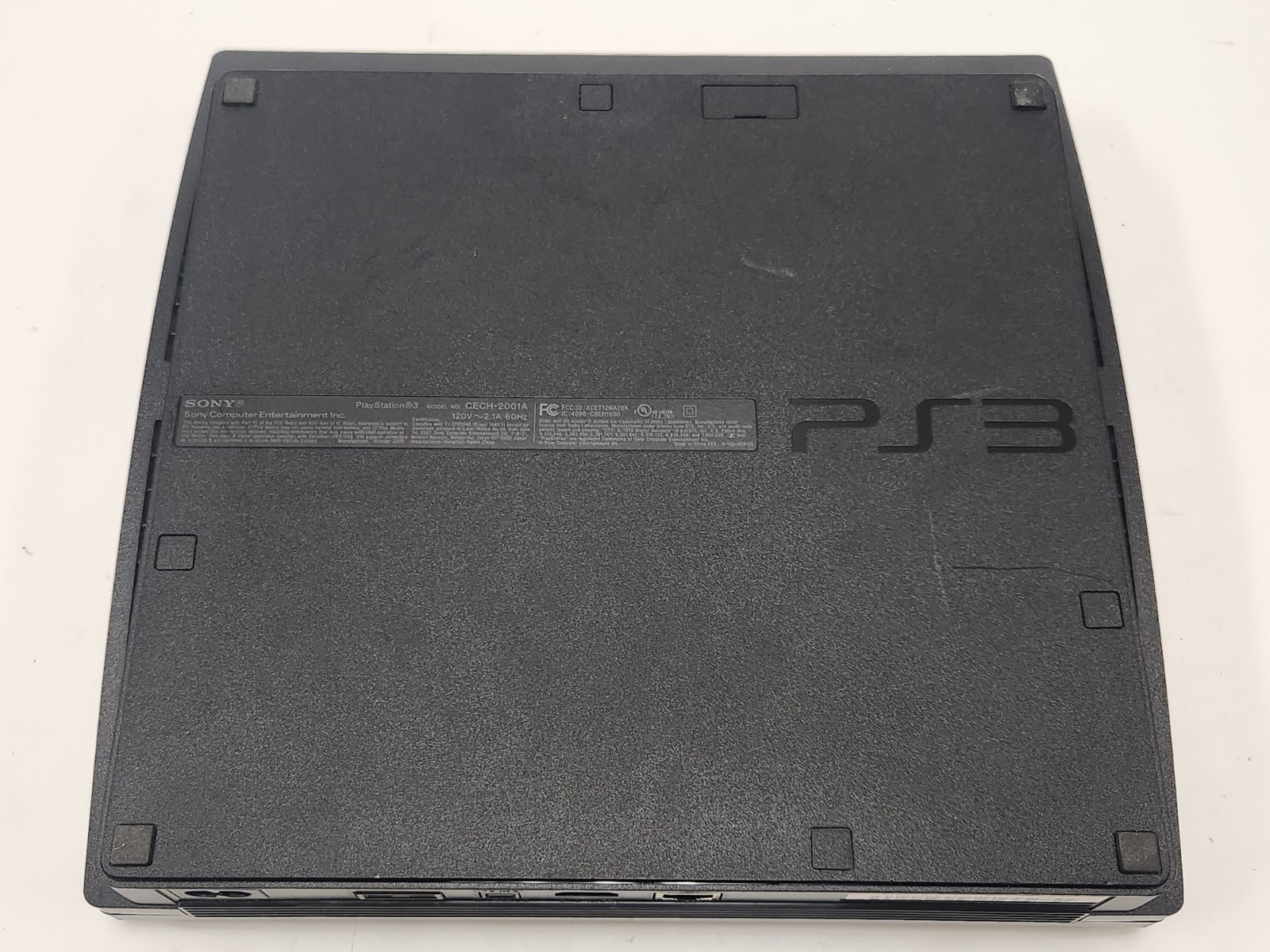 Sony PlayStation 3 CECH-2001A 120GB Black Console w/ HDMI Cable – Console Only