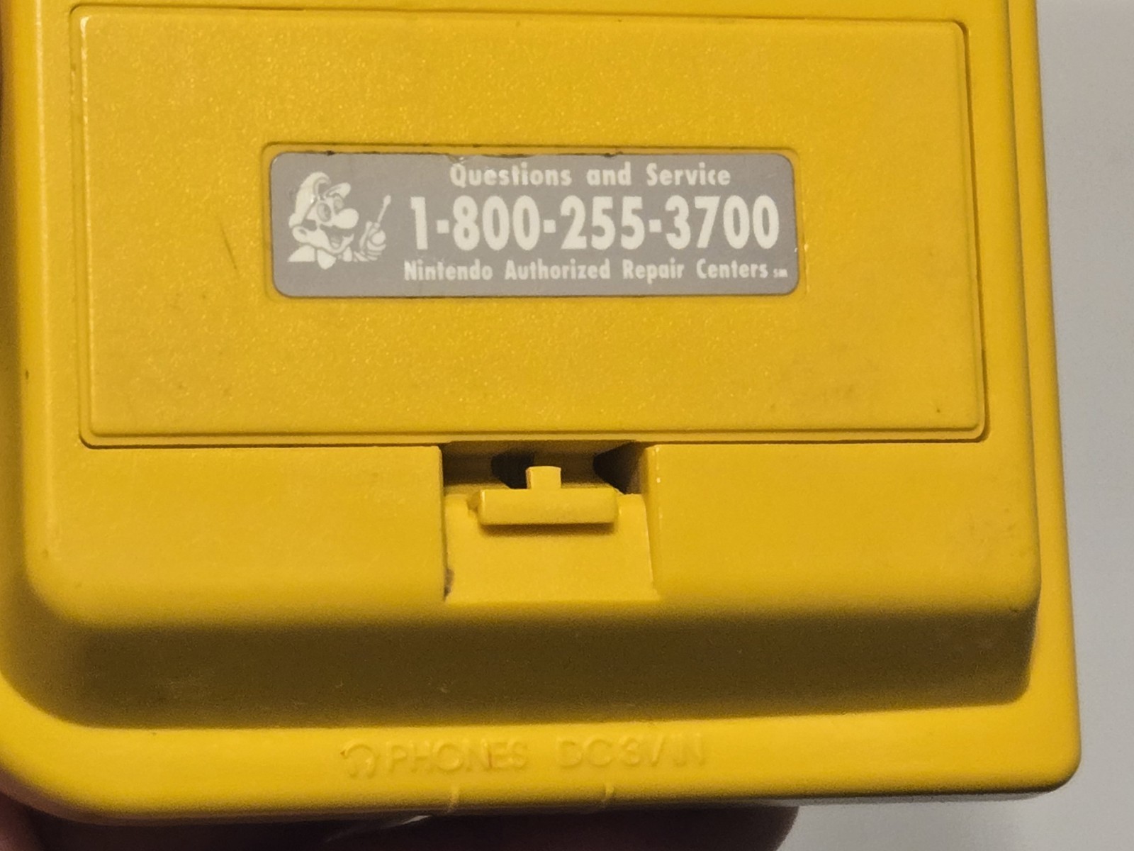 Nintendo Game Boy Pocket Yellow MGB-001 Console Tested Working Screen Line