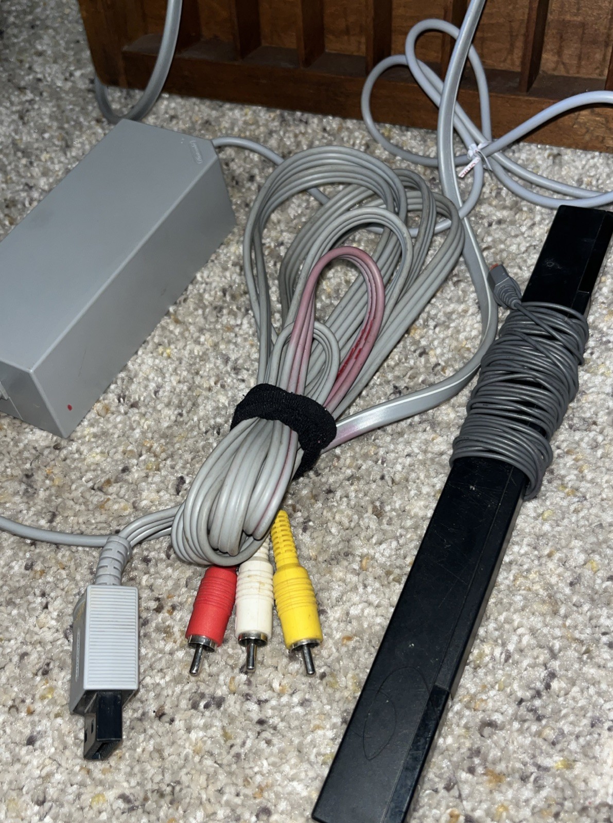 Nintendo Wii RVL-001 512 MB Home Console – White~Replacement/ Cords Included