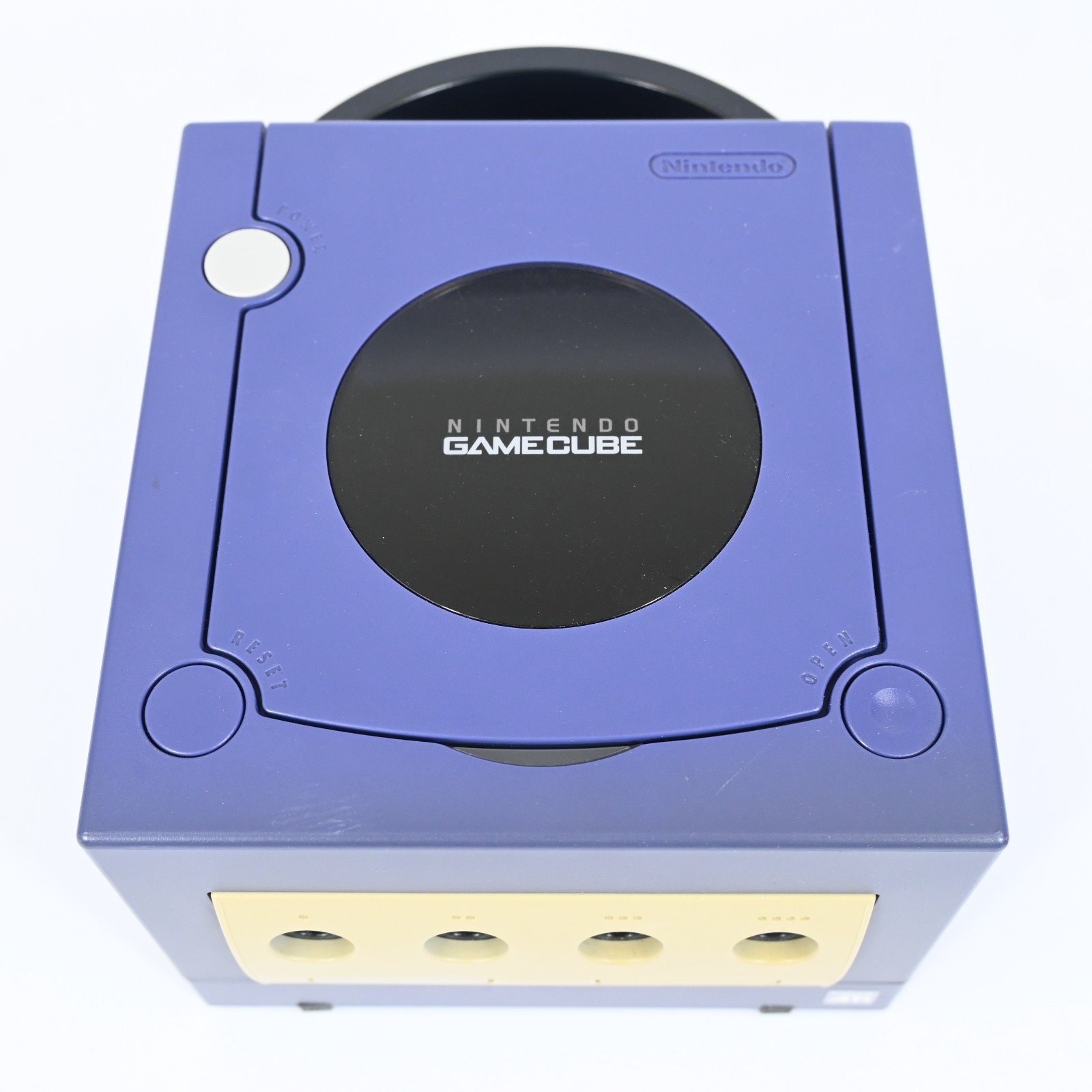 Nintendo GameCube DOL-001 Indigo Blue Console Complete in Box Tested Working