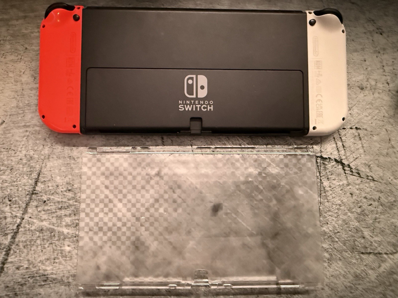 Nintendo Switch OLED Model HEG-001 Handheld Console – 256GB – White/RED
