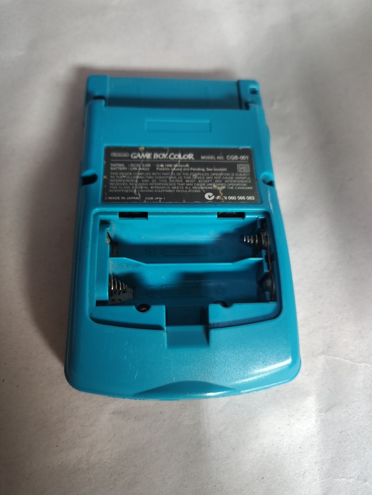 Nintendo Game Boy Color CGB-001 Teal Tested