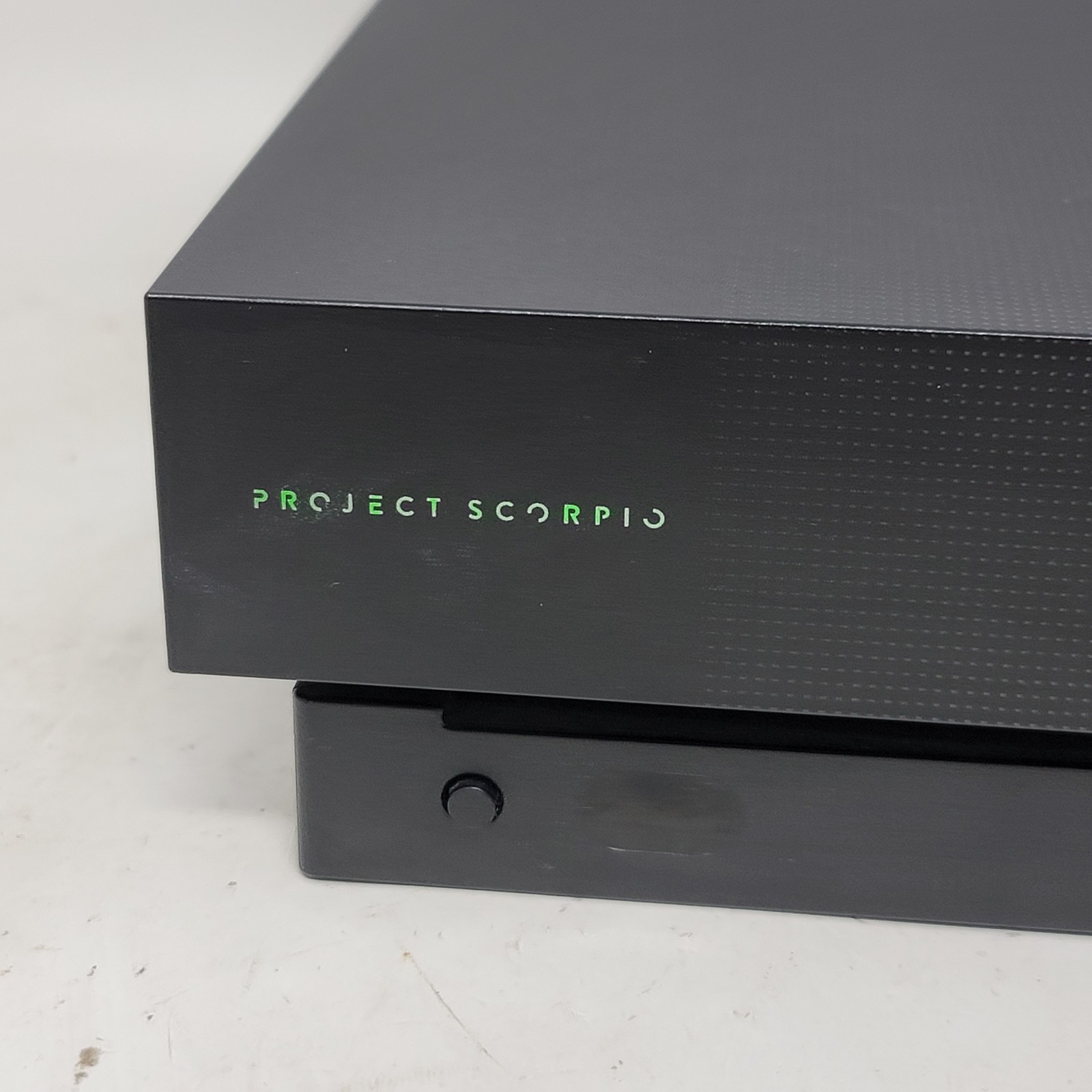 Microsoft Xbox One X Project Scorpio Edition 1TB Console Black Power ON Then OFF