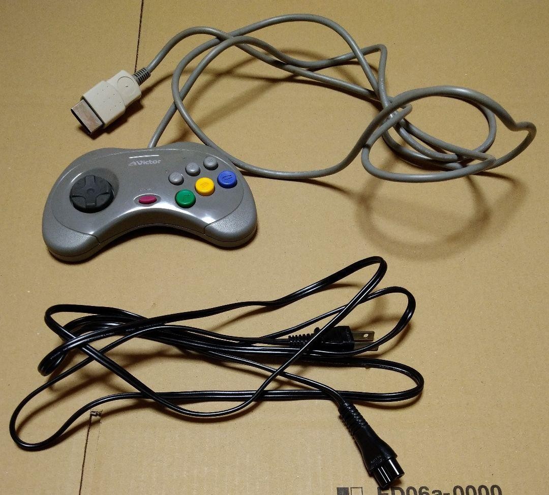 V Saturn main unit Victor JVC RG JX2 with outer box and controller