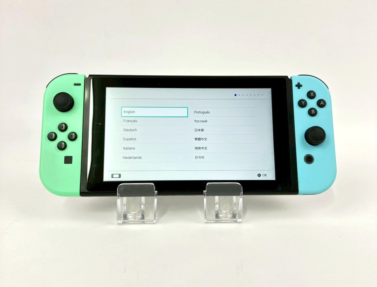 Nintendo Switch Animal Crossing HAC-001(-01) Console & Joy-Con set Region Free