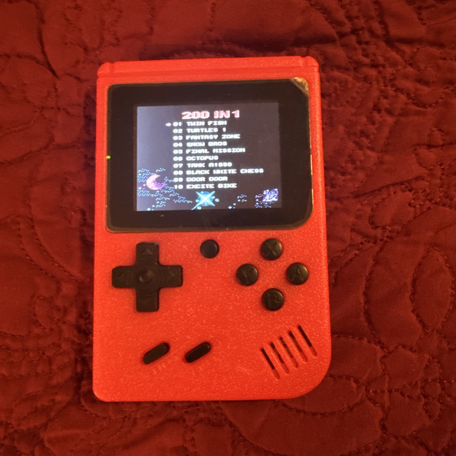 Merkury Innovations Fantastic Arcade Fun Portable Gaming Console 200 Games Works