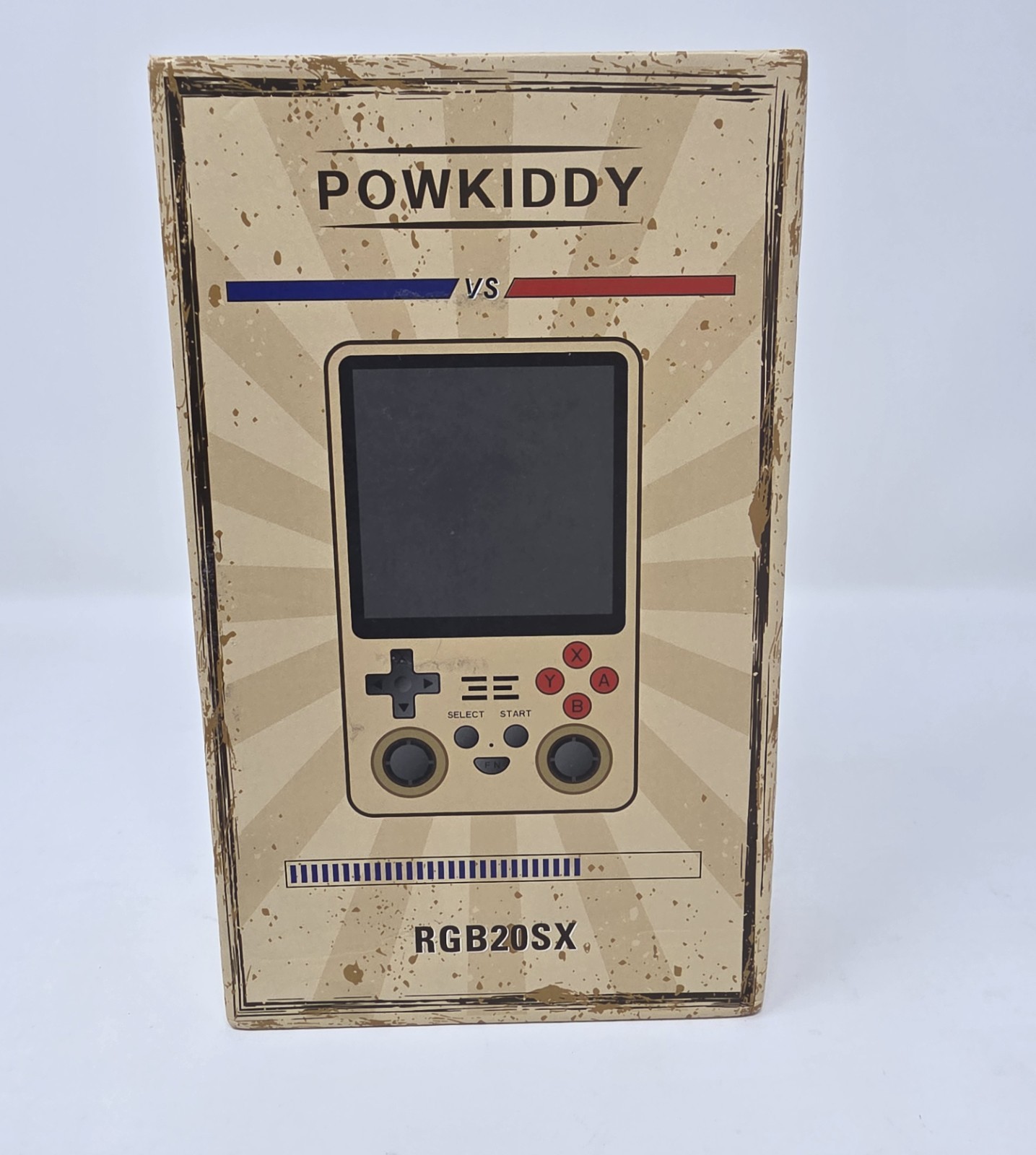 Powkiddy RGB20SX Clear Blue Linux Retro Handheld Game Console ROCKNIX 1:1