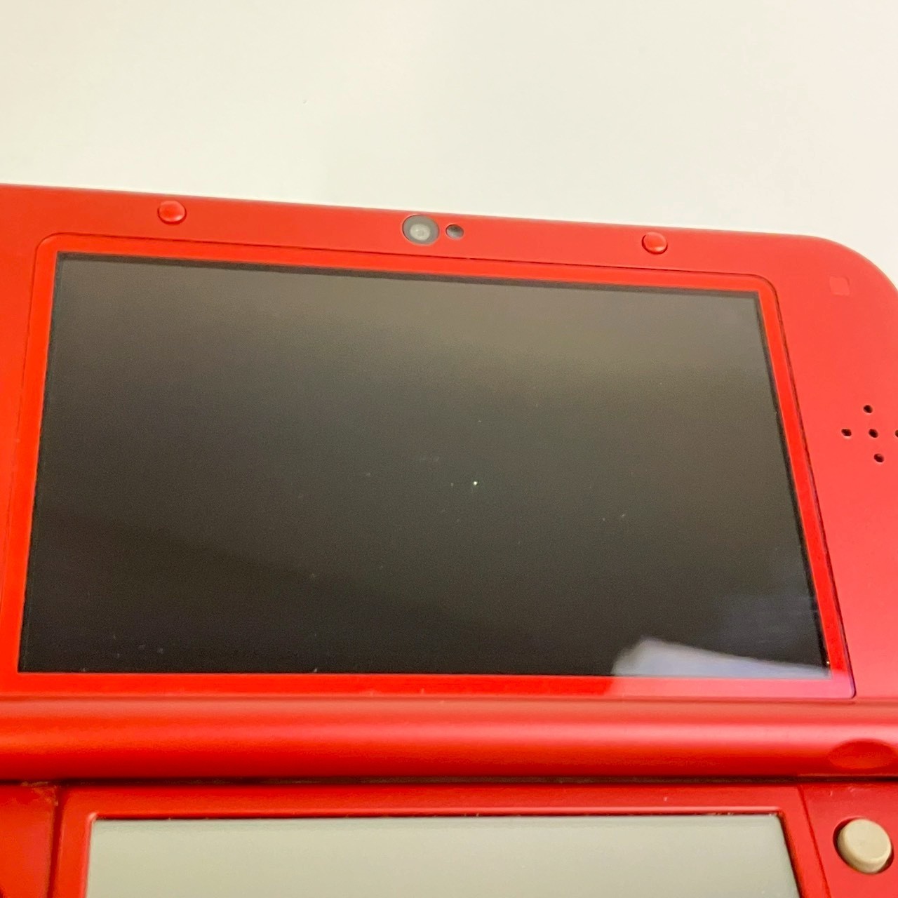 Bottom IPS Nintendo new 3DS LL XL Metallic Red Console Region Japanese Only gg0