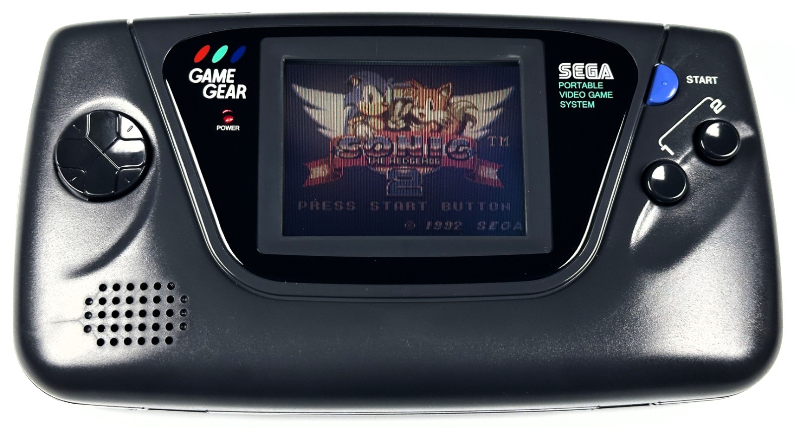 ❤️ SEGA Game Gear Console RECAPPED w CERAMIC SMD Caps, Glass Lens + Video Game