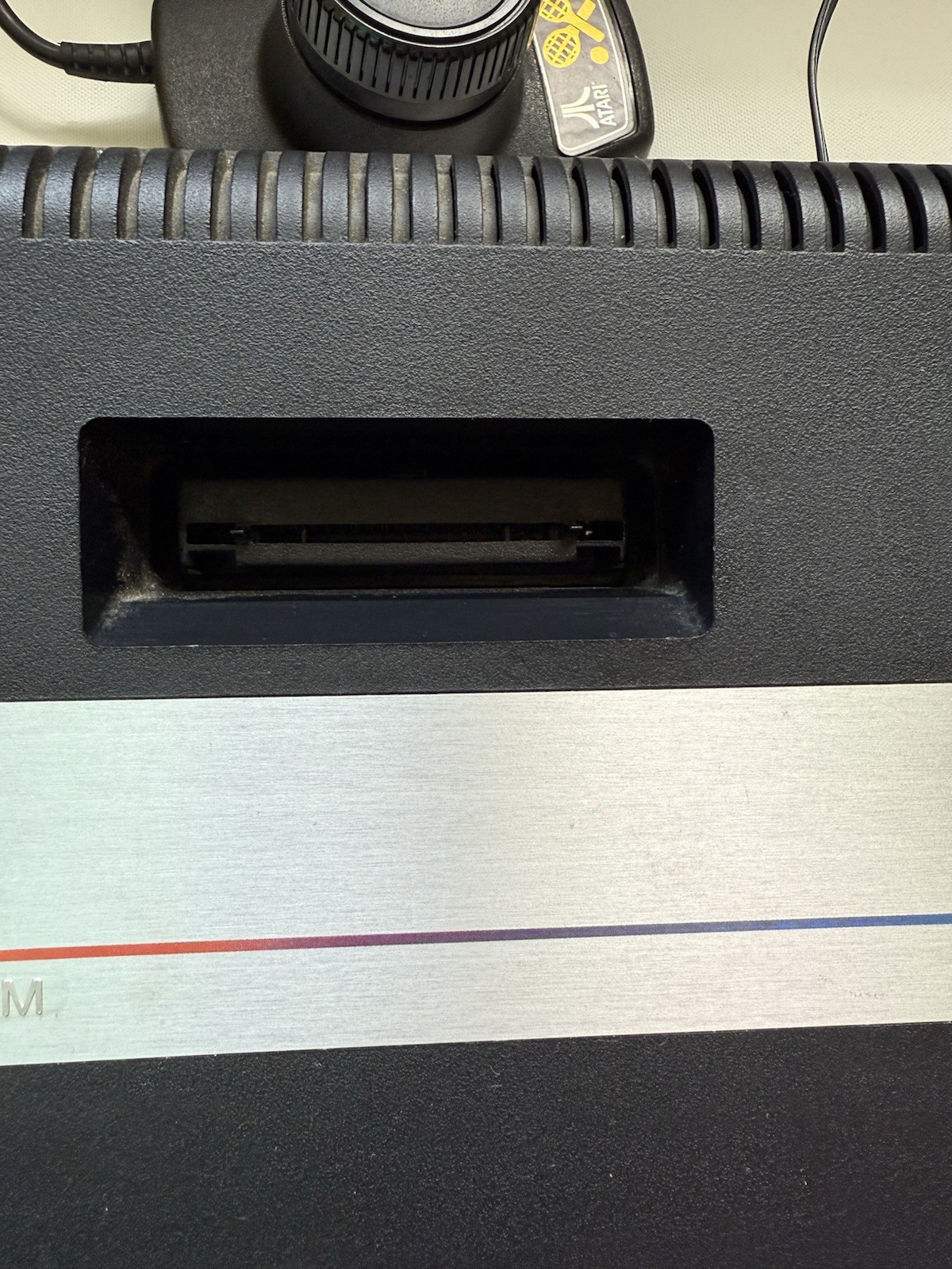 Original Vintage Atari 7800 Prosystem Console with controllers and games