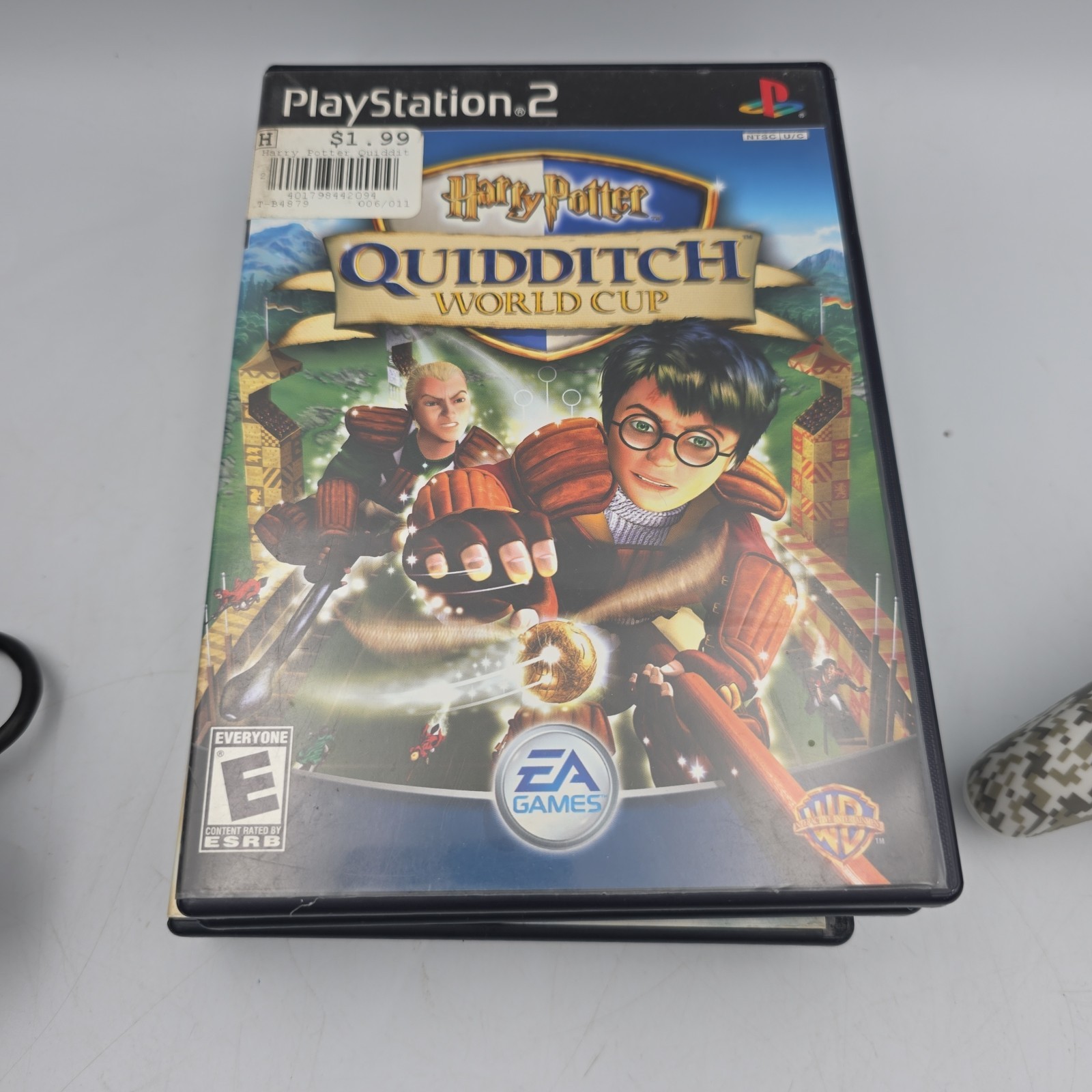 Sony PlayStation 2 PS2 Slim Black Console Bundle SCPH-77001 & 17 Games Tested