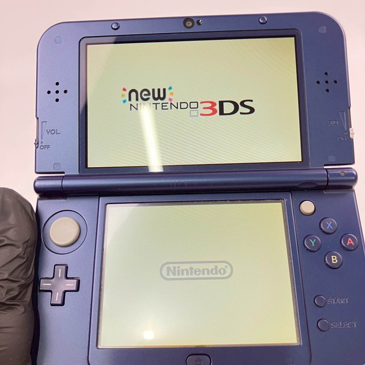 Nintendo new 3DS LL XL Metallic Blue Console Region Locked Japanese Only adc