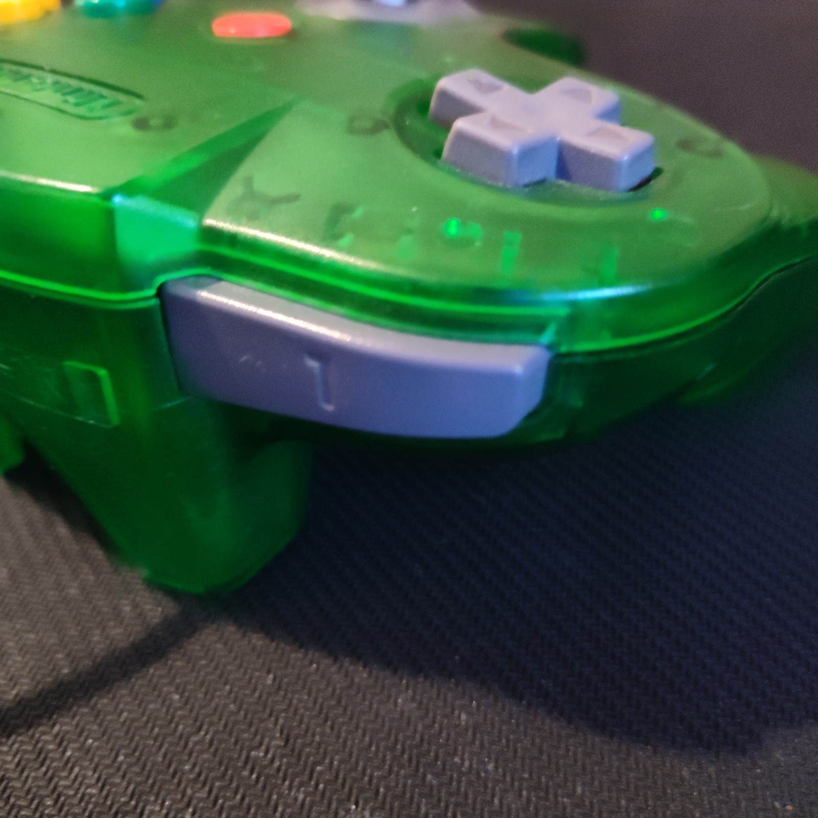 Nintendo 64 Jungle Green Console, Expansion Pak, Power Cord, Cables, Controller