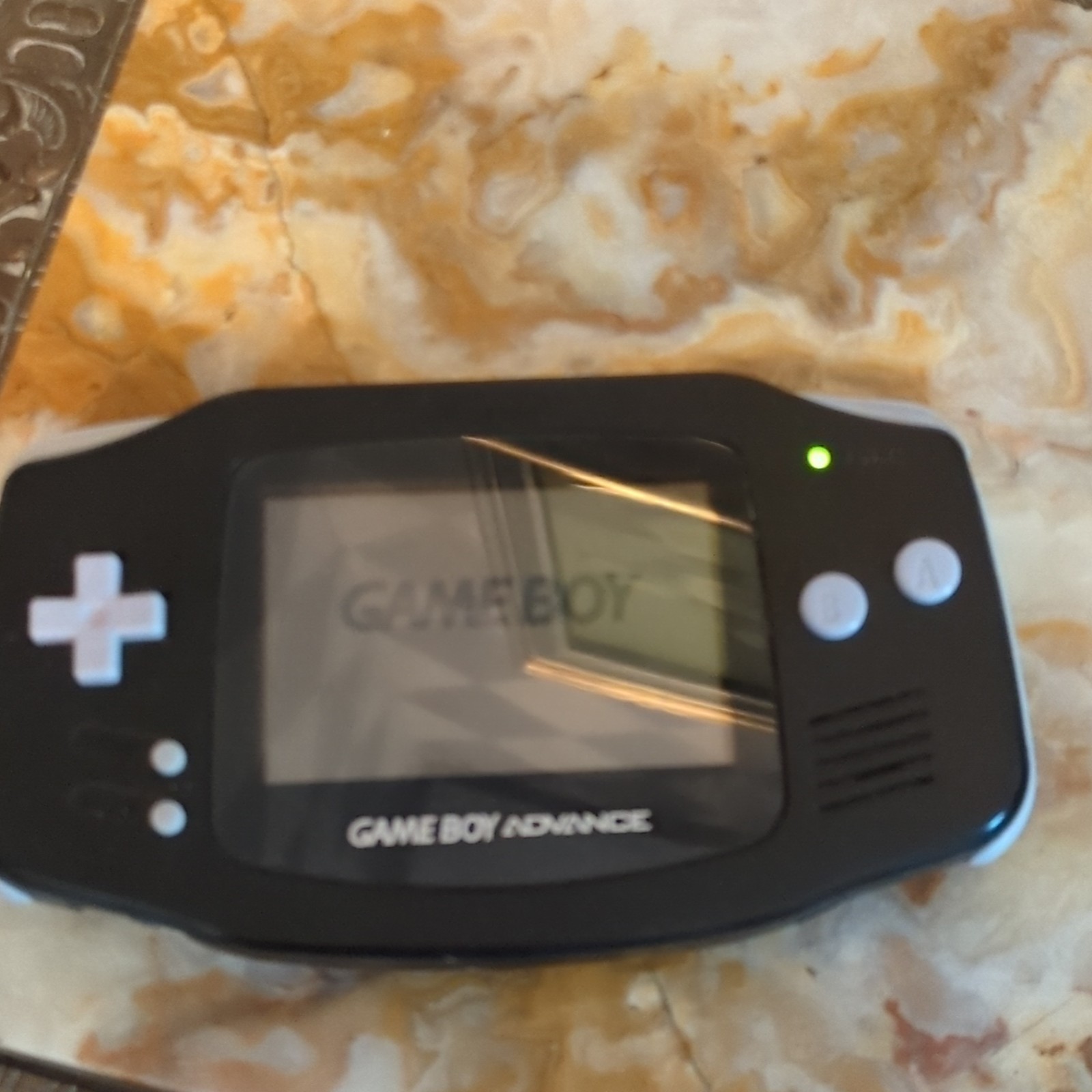 Nintendo Game Boy Advance AGB-001 Handheld System Black/White