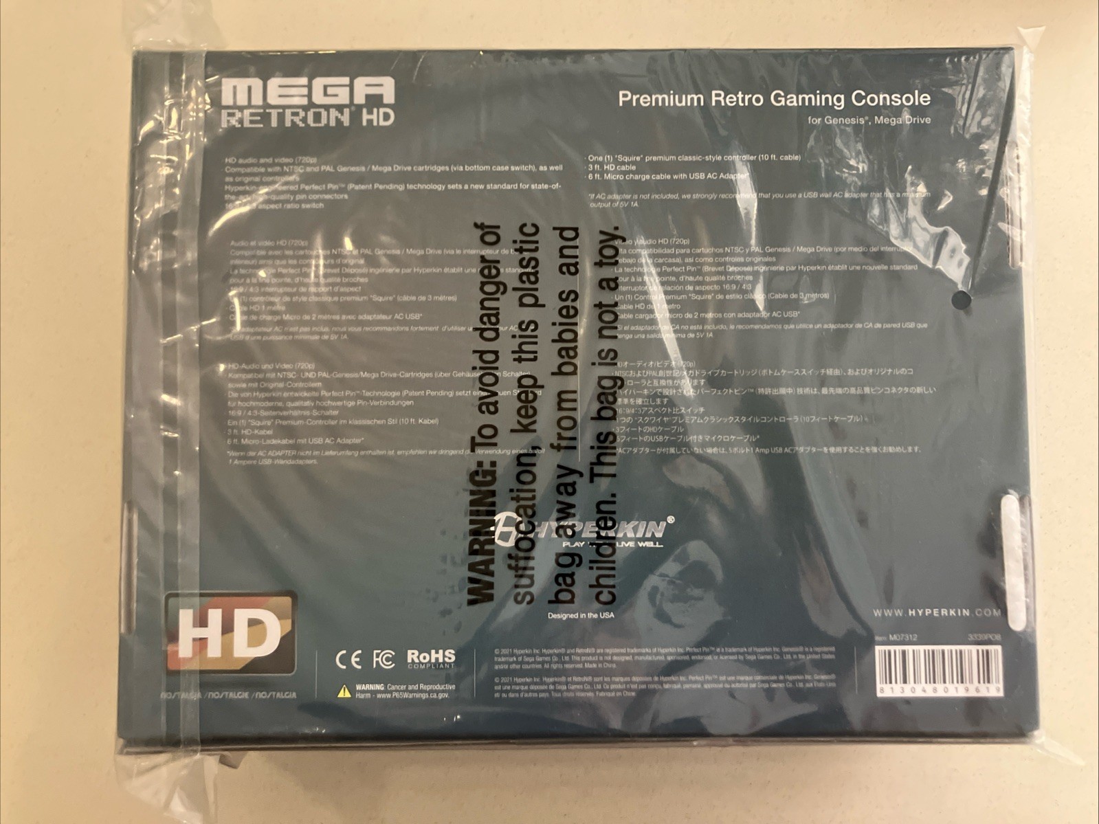 Hyperkin M07312 Megaretron HD Gaming Console Brand NEW!