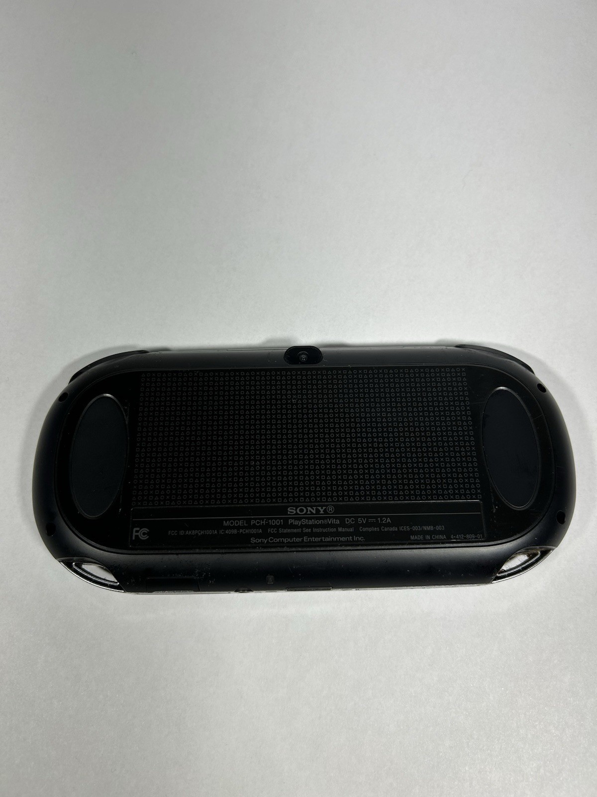 Sony PlayStation Vita PCH-1001 Black Handheld Console w/ Charger 5 Games Tested