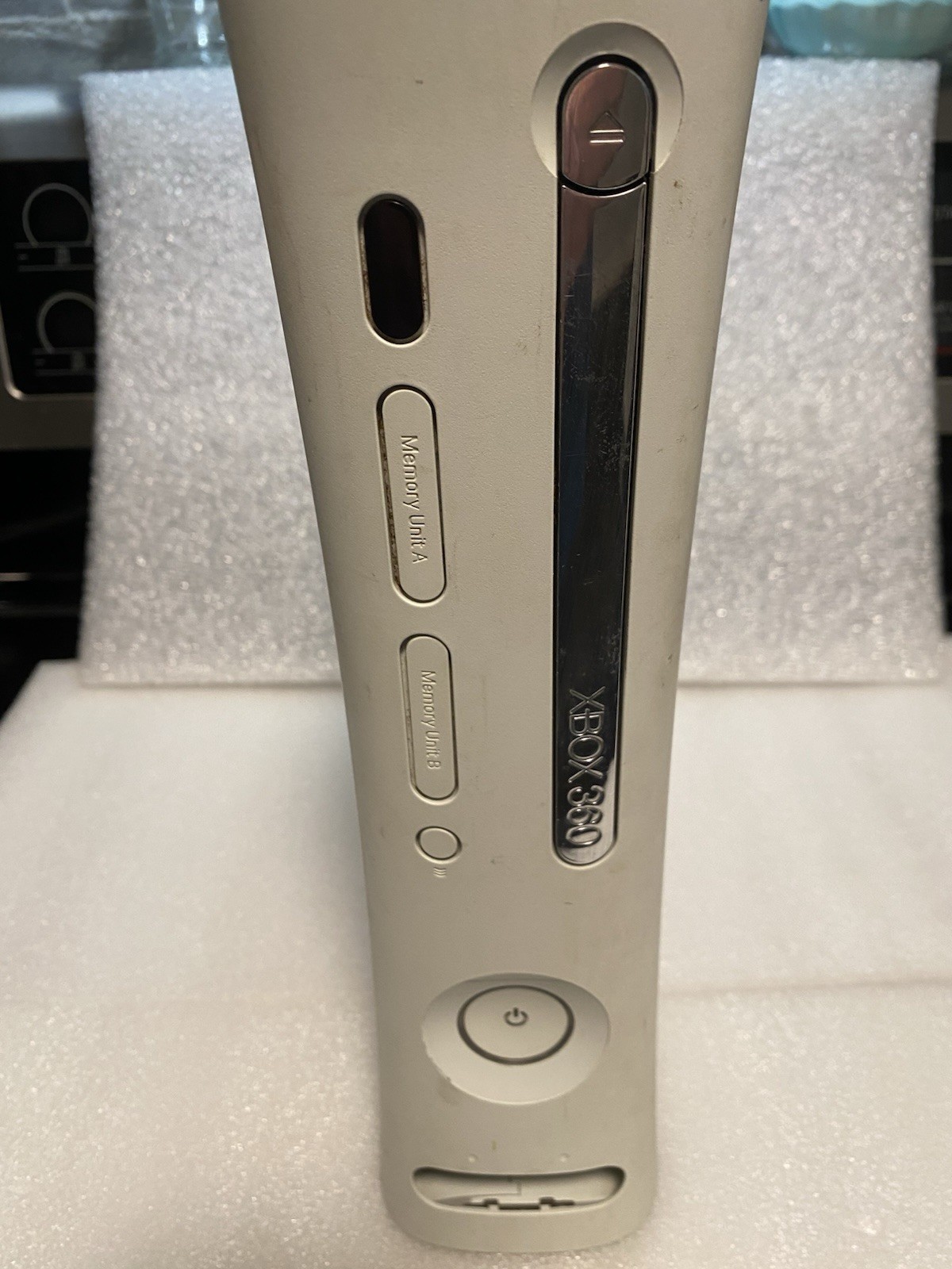 2005 Microsoft Xbox 360 White Home Console Untested No Cords NTSC-U/C (US/CA)