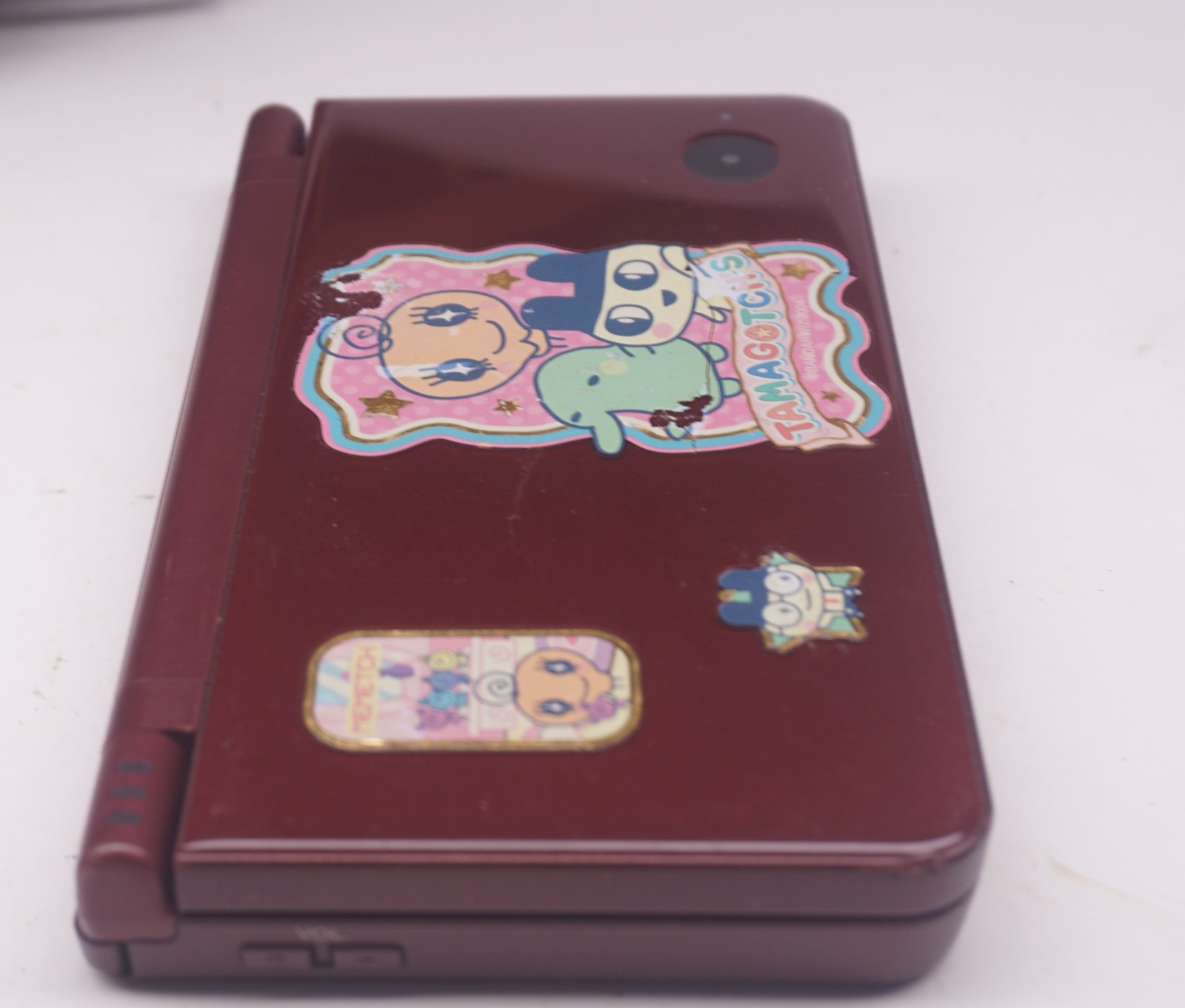 Nintendo DSi LL XL Burgundy Wine Red JAPANESE LANGUAGE LOCK Tested Works