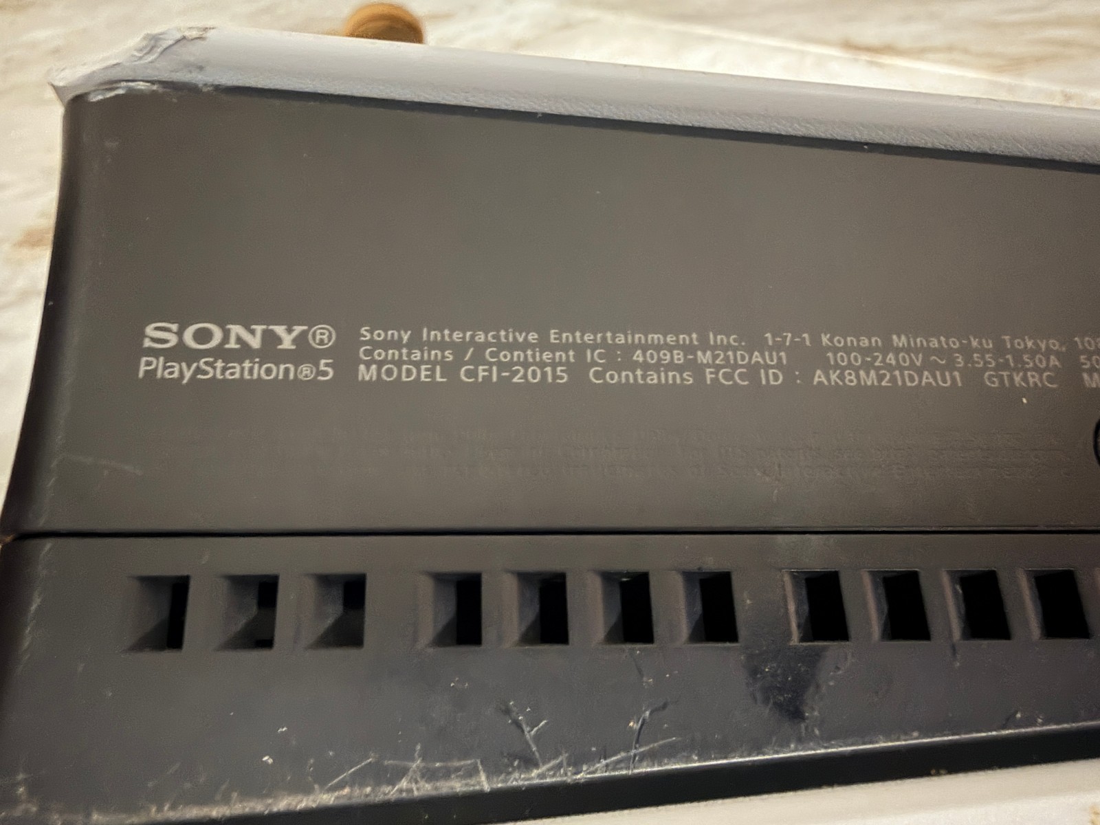 Sony PlayStation 5 Slim Digital PS5 Video Game Console Only – As Is READ!