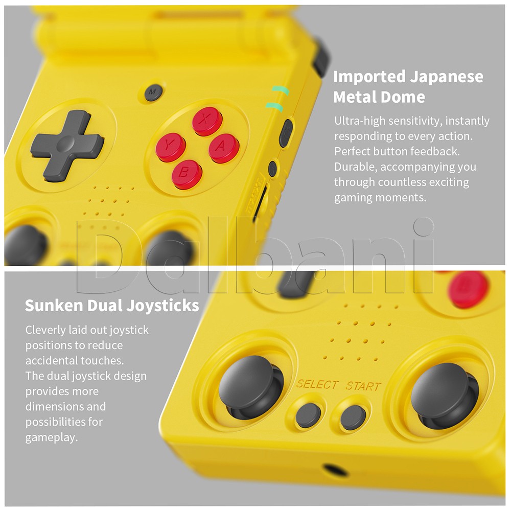 RG 34XXSP Anbernic Handheld Retro Game Console 3.4-inch H700 3300mAH Linux