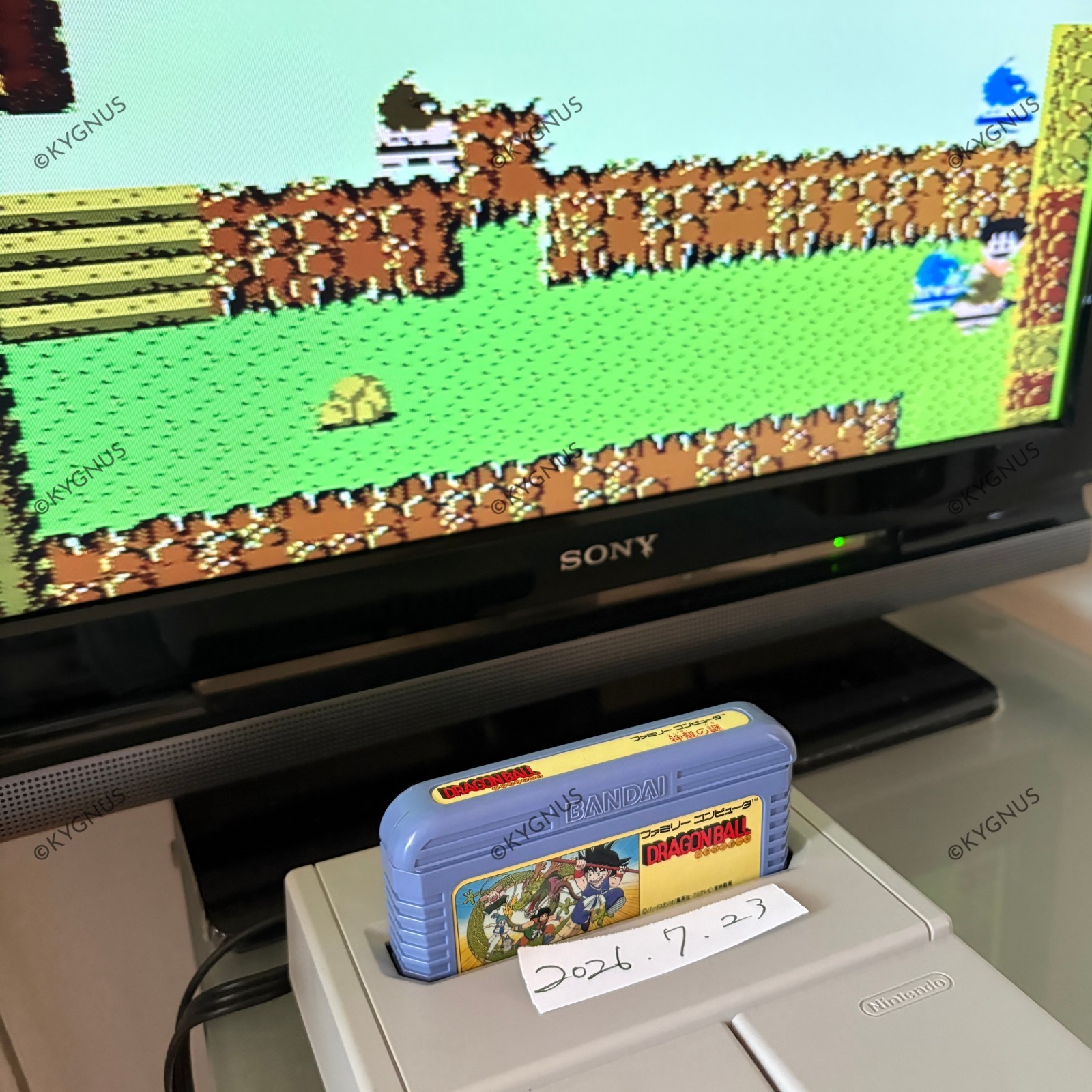 Nintendo AV NEW Famicom Console HVC-101 Boxed Serial Match NTSC-J DRAGONBALL