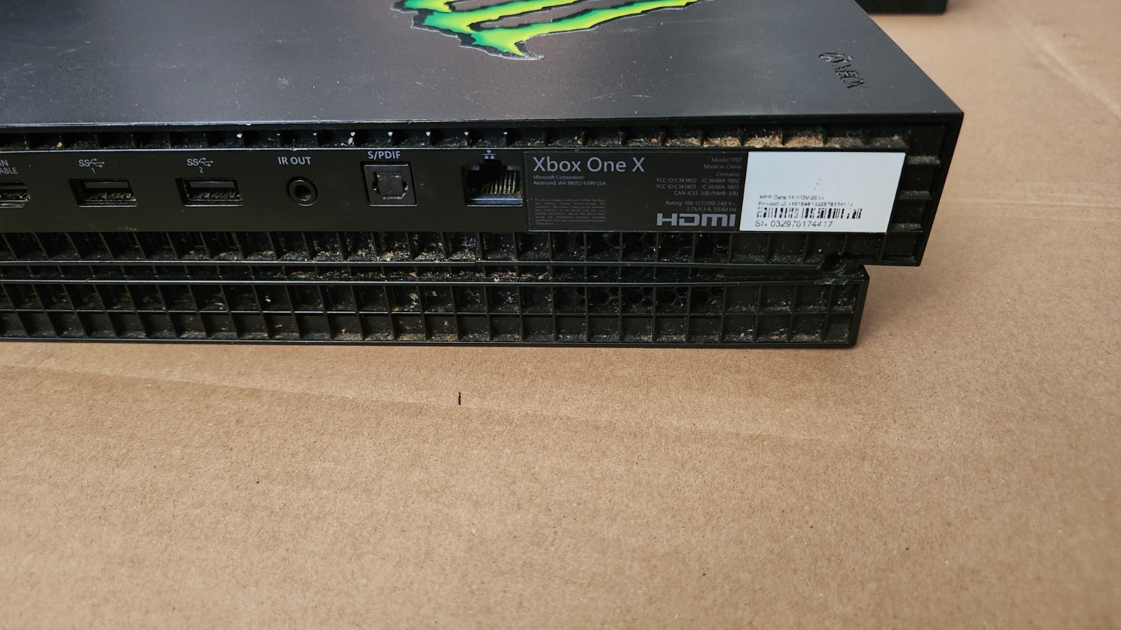 *Parts* Lot of 3 Xbox One X, Xbox One S and PS4