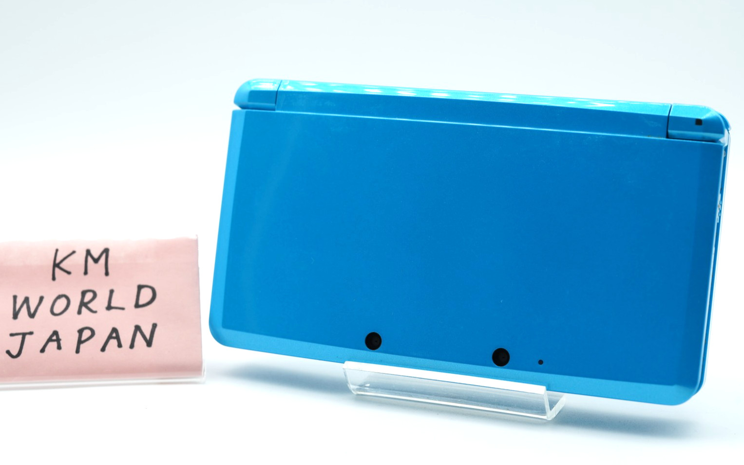 [REGION FREE] Nintendo 3DS Light Blue Console [RANK A] US DUTY PAID #001